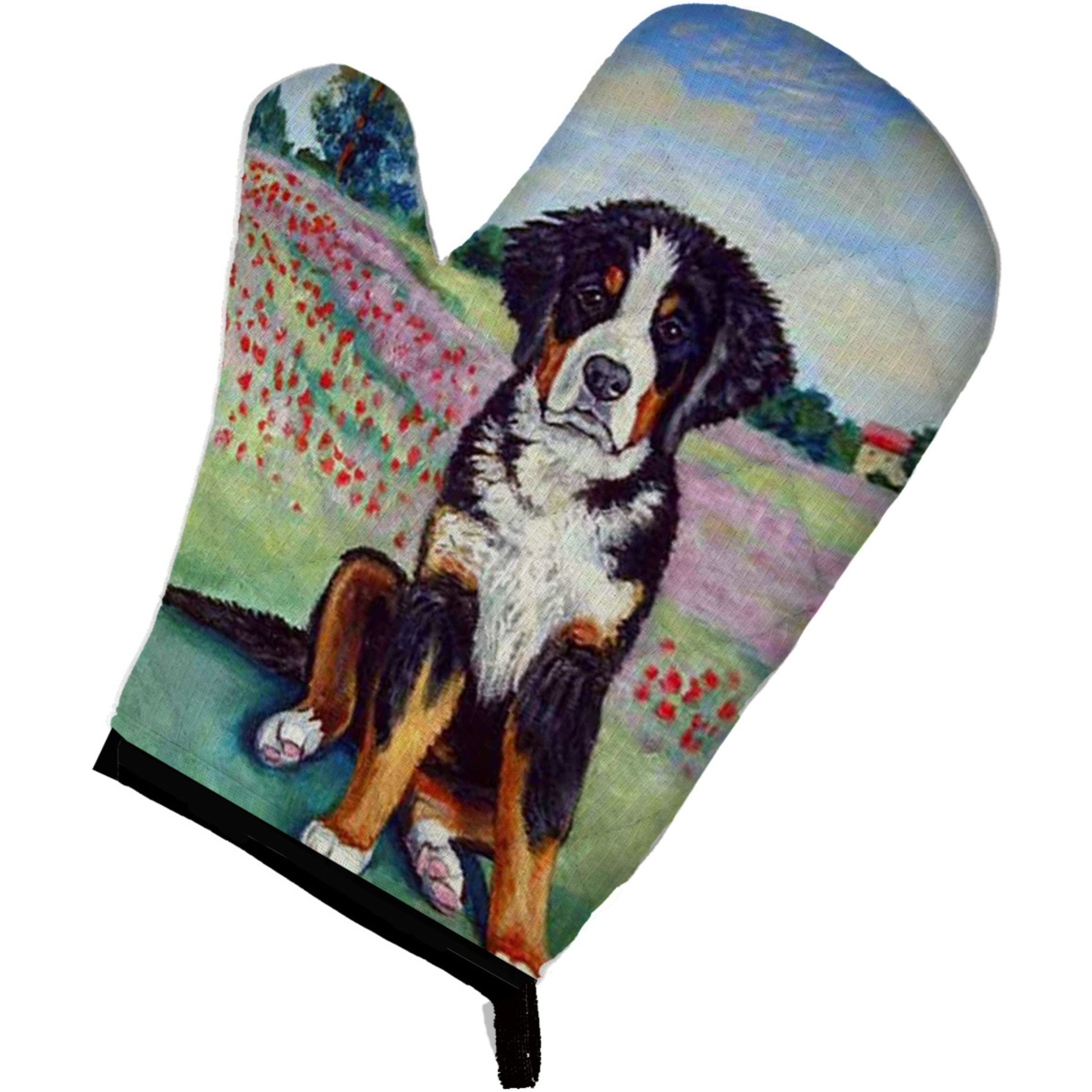 &quotCaroline's Treasures 7011OVMT Bernese Mountain Dog Oven Mitt, 12"" by 8.5"", Multicolor"