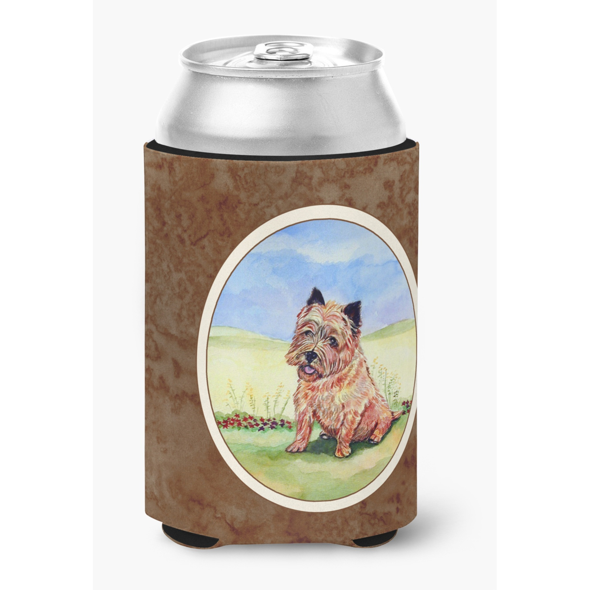 &quotCaroline's Treasures 7017CC Cairn Terrier And The Chipmunk Can Or Bottle Hugger, Multicolor"
