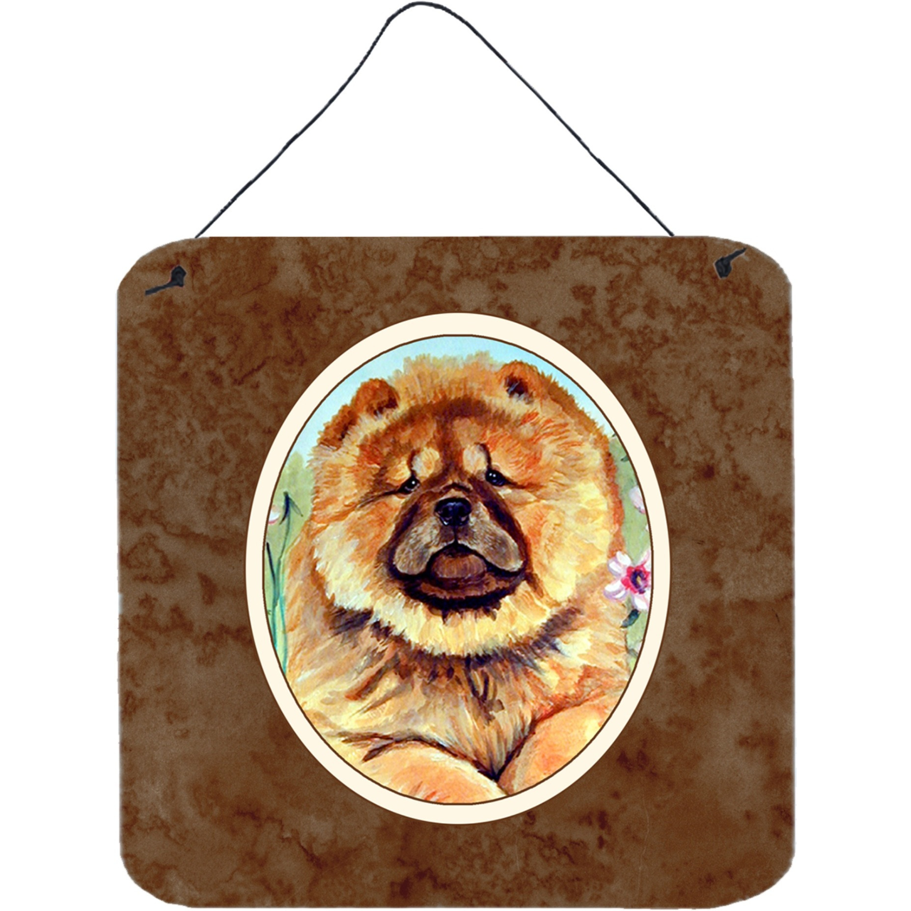 &quotCaroline's Treasures Chow Wall or Door Hanging Prints 7020DS66, 6HX6W, Multicolor"