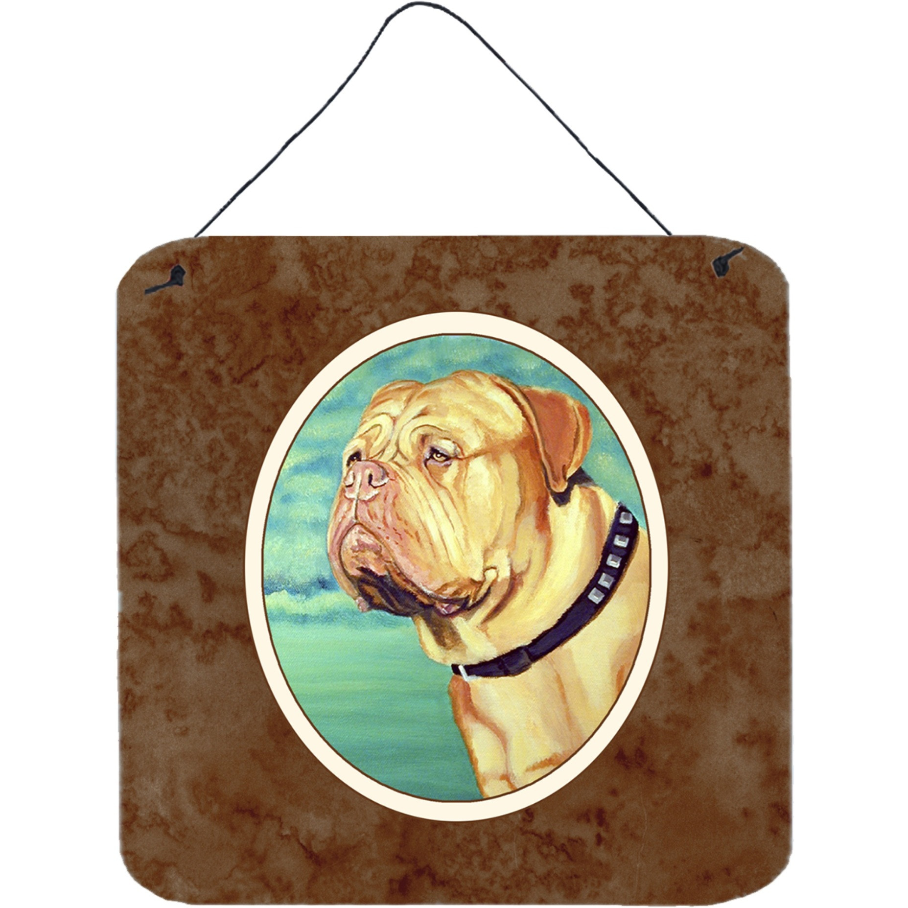 &quotCaroline's Treasures Dogue de Bordeaux Wall or Door Hanging Prints 7024DS66, 6HX6W, Multicolor"