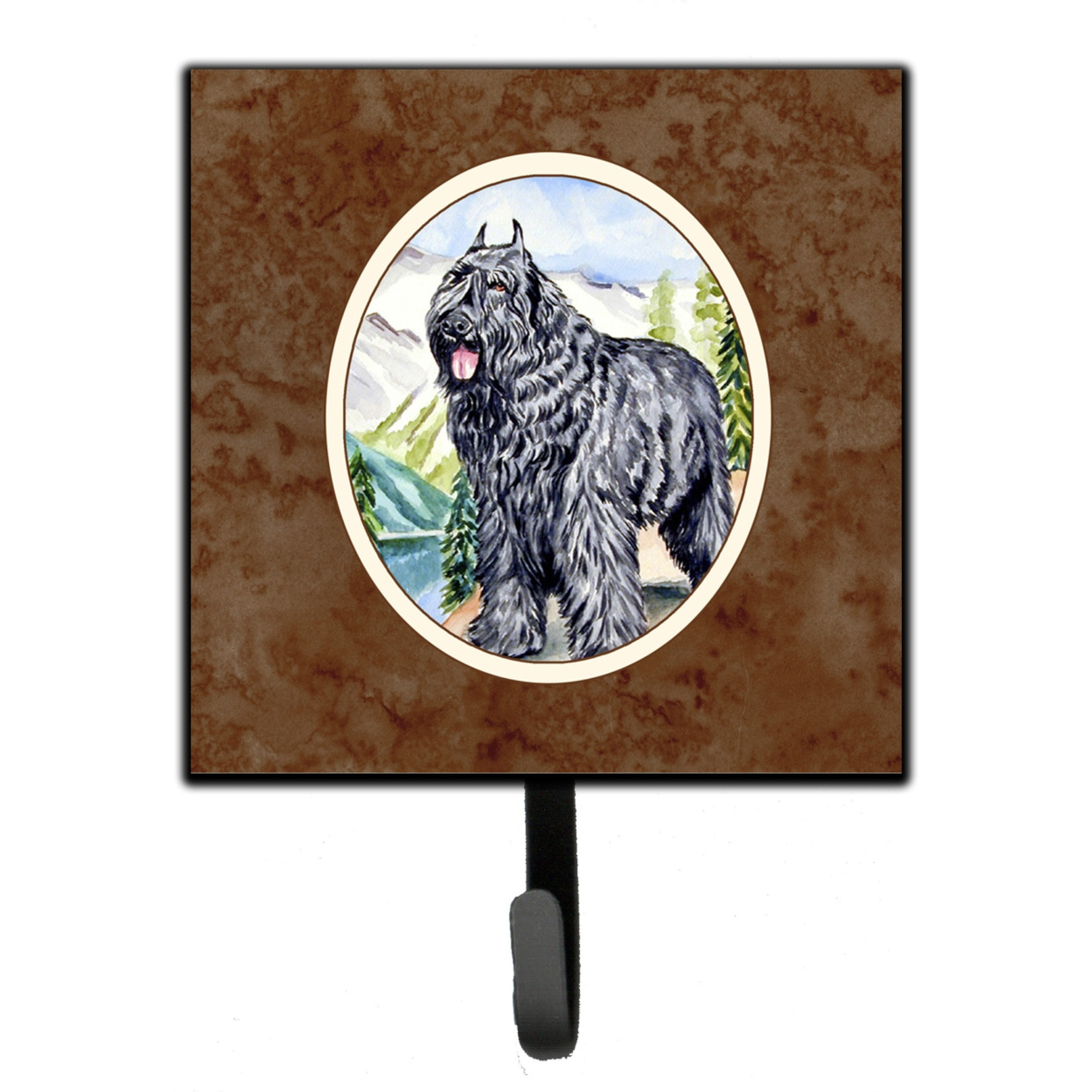 &quotCaroline's Treasures Bouvier des Flandres Leash or Key Holder 7049SH4, Multicolor, Small"