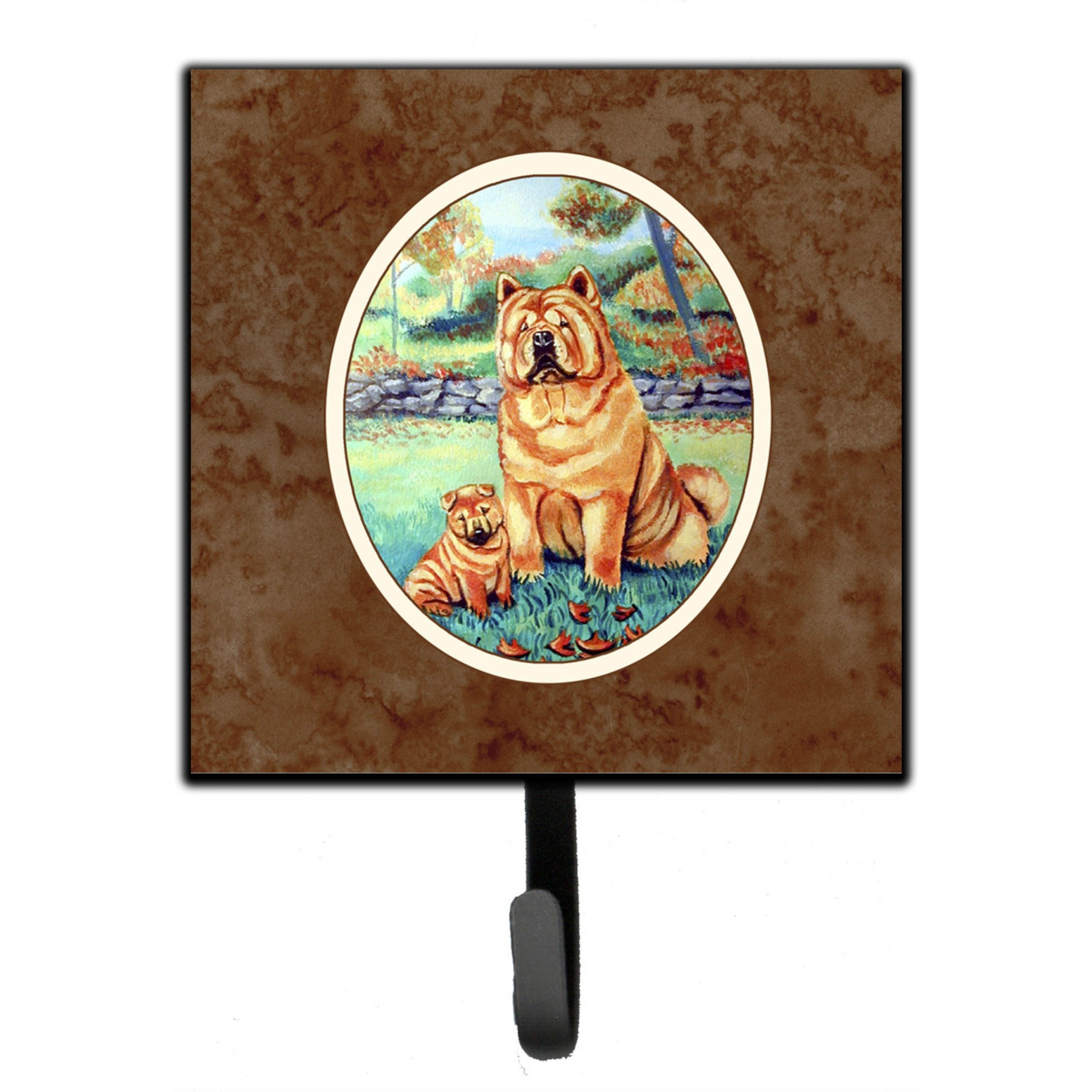 &quotCaroline's Treasures Chow Momma's Love Leash or Key Holder 7057SH4, Small, Multicolor"