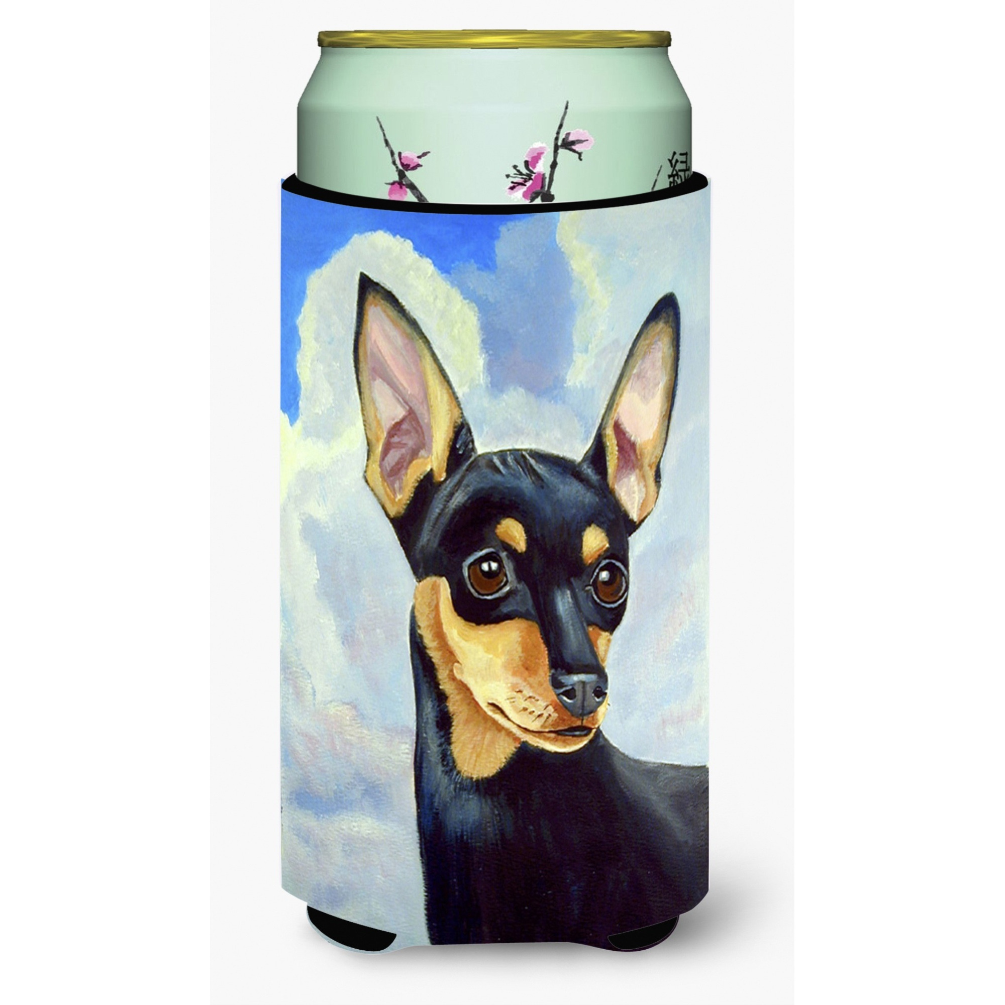 Min Pin  Tall Boy Beverage Insulator Beverage Insulator Hugger