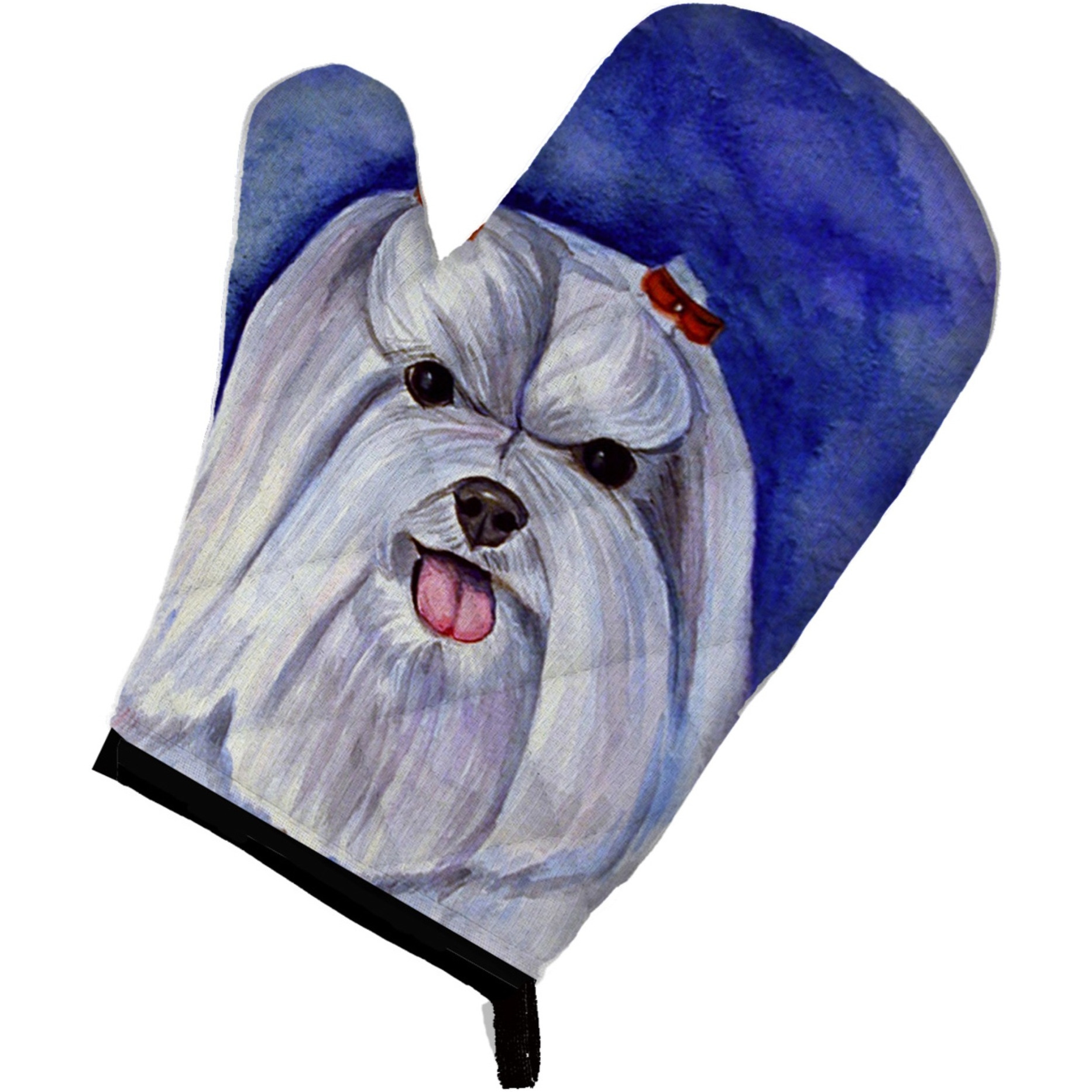 &quotCaroline's Treasures 7108OVMT Maltese Oven Mitt, 12"" by 8.5"", Multicolor"