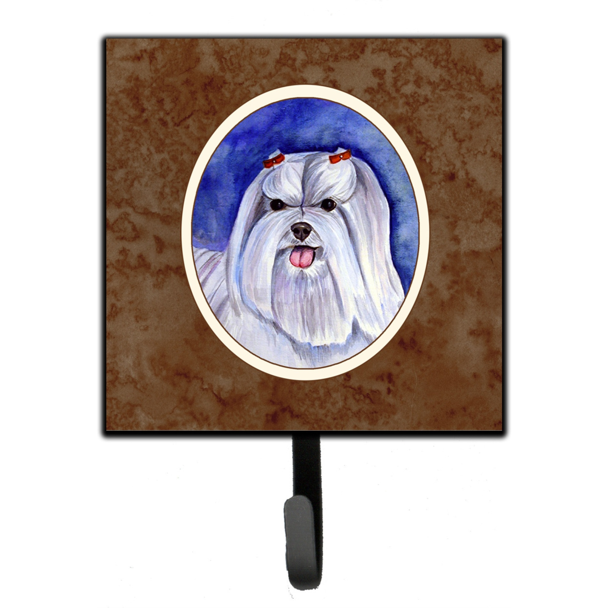 &quotCaroline's Treasures Maltese Leash or Key Holder 7108SH4, Small, Multicolor"