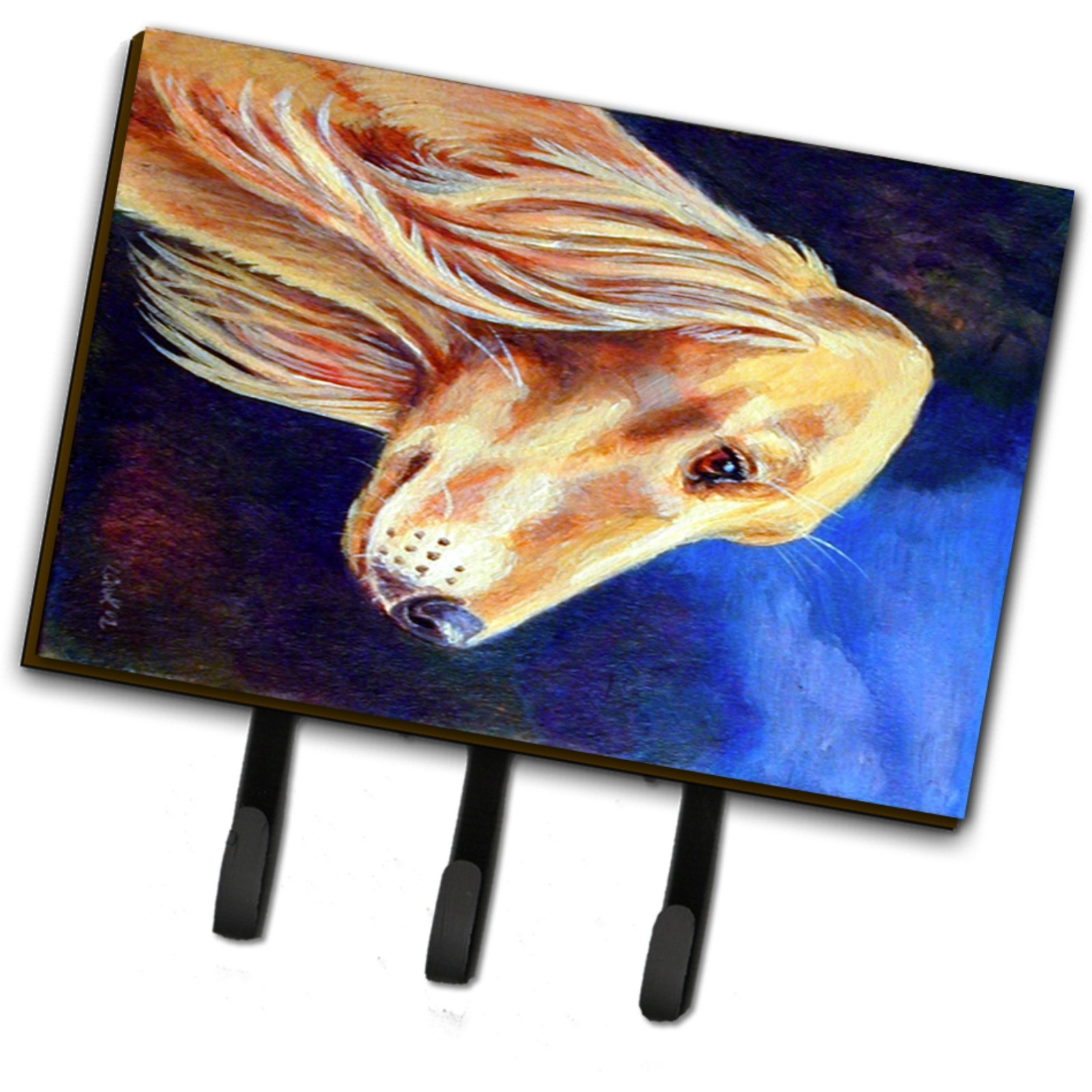 &quotCaroline's Treasures 7124TH68 Saluki Leash Holder or Key Hook, Large, Multicolor"
