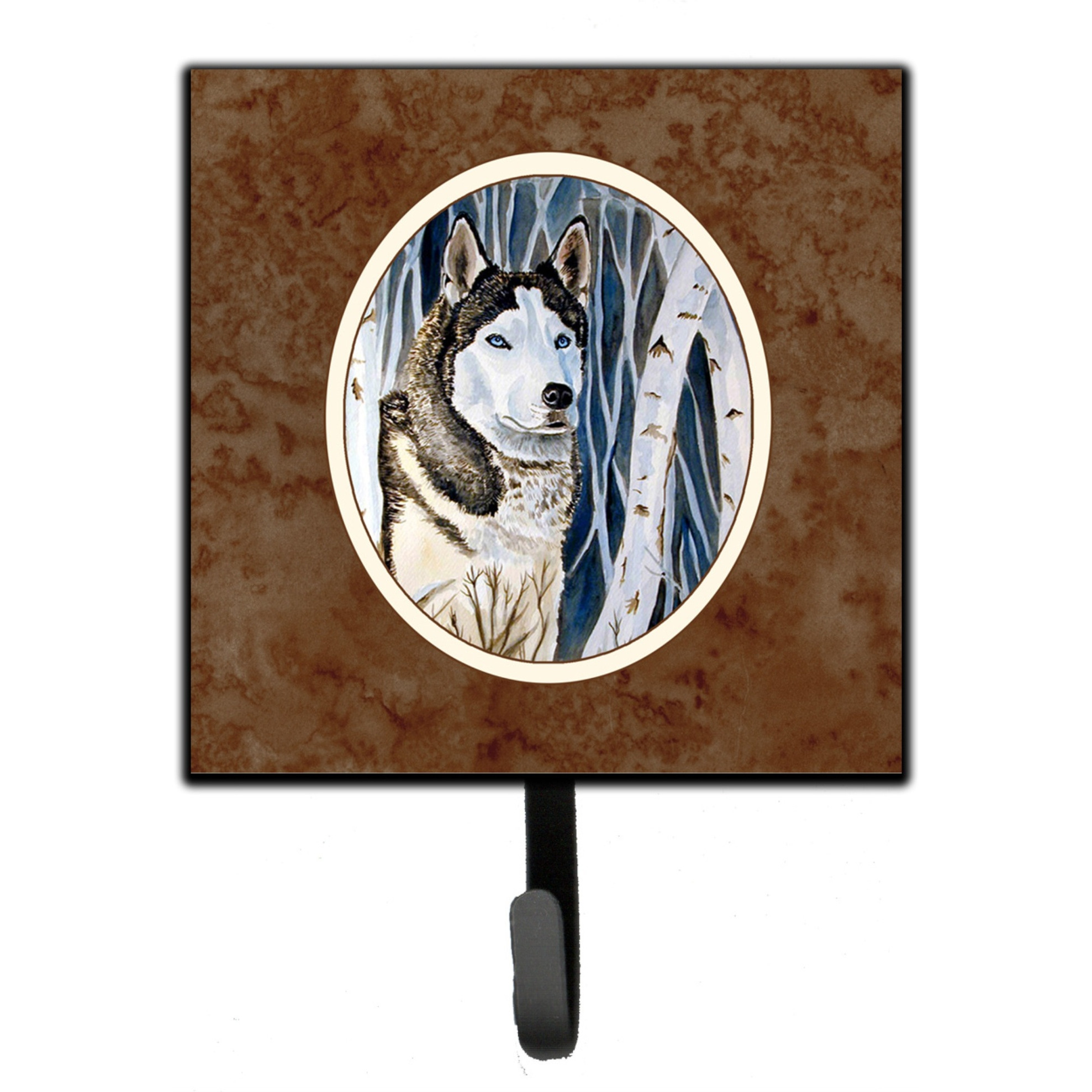 &quotCaroline's Treasures Siberian Husky Leash or Key Holder 7137SH4, Small, Multicolor"
