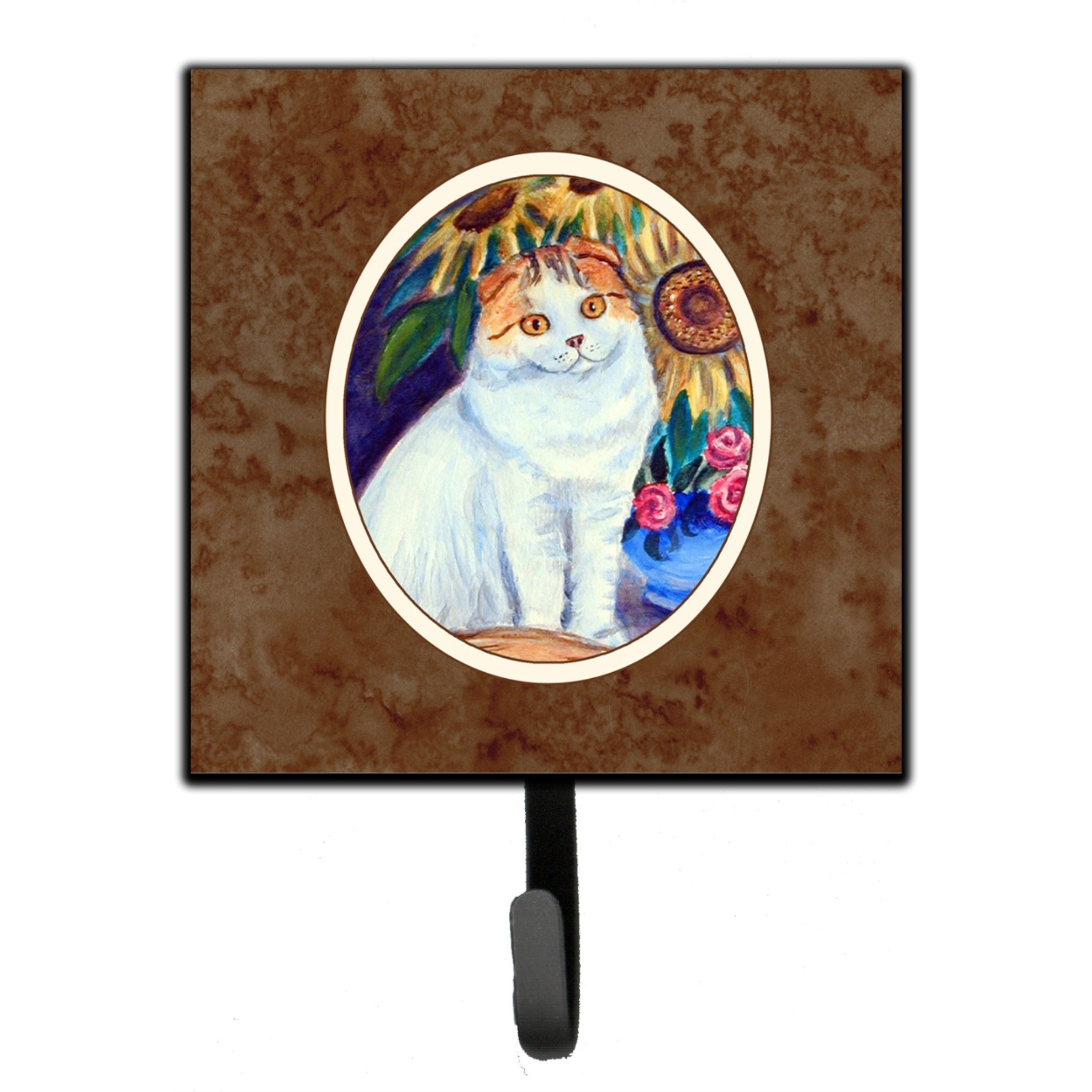 &quotCaroline's Treasures Cat Leash or Key Holder 7153SH4, Small, Multicolor"