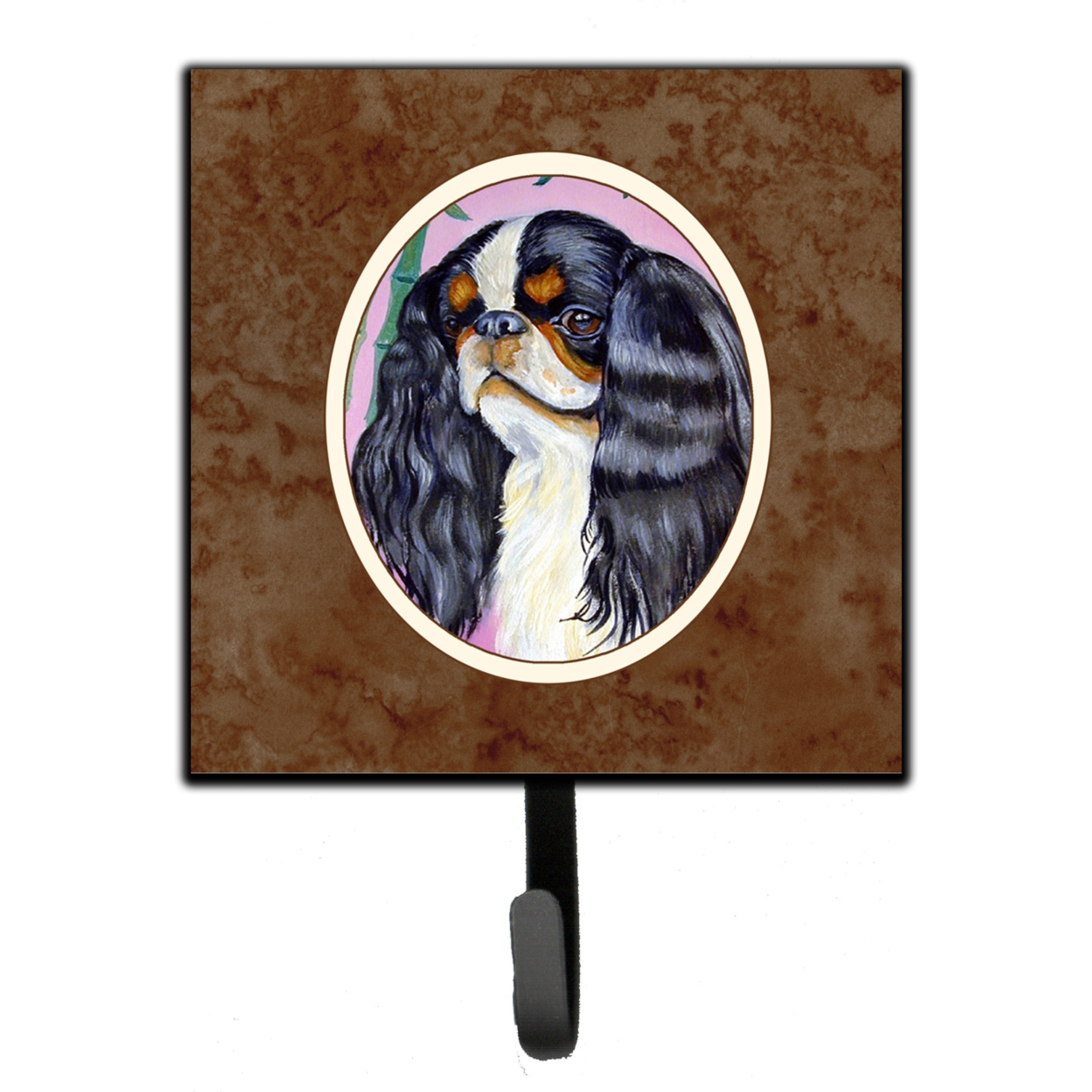 &quotCaroline's Treasures English Toy Spaniel Leash or Key Holder 7170SH4, Small, Multicolor"