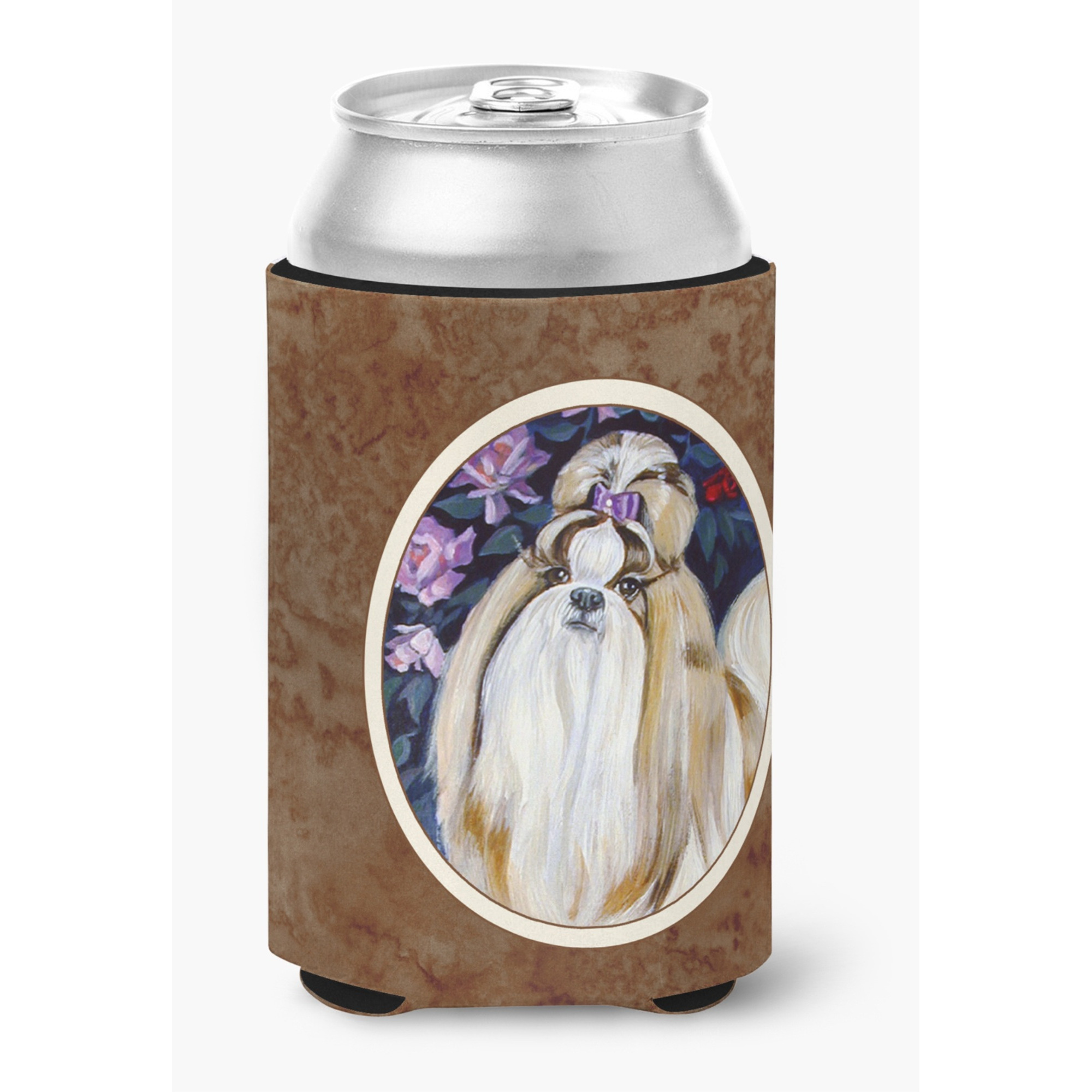 &quotCaroline's Treasures 7180CC Shih Tzu Can Or Bottle Hugger, Multicolor"