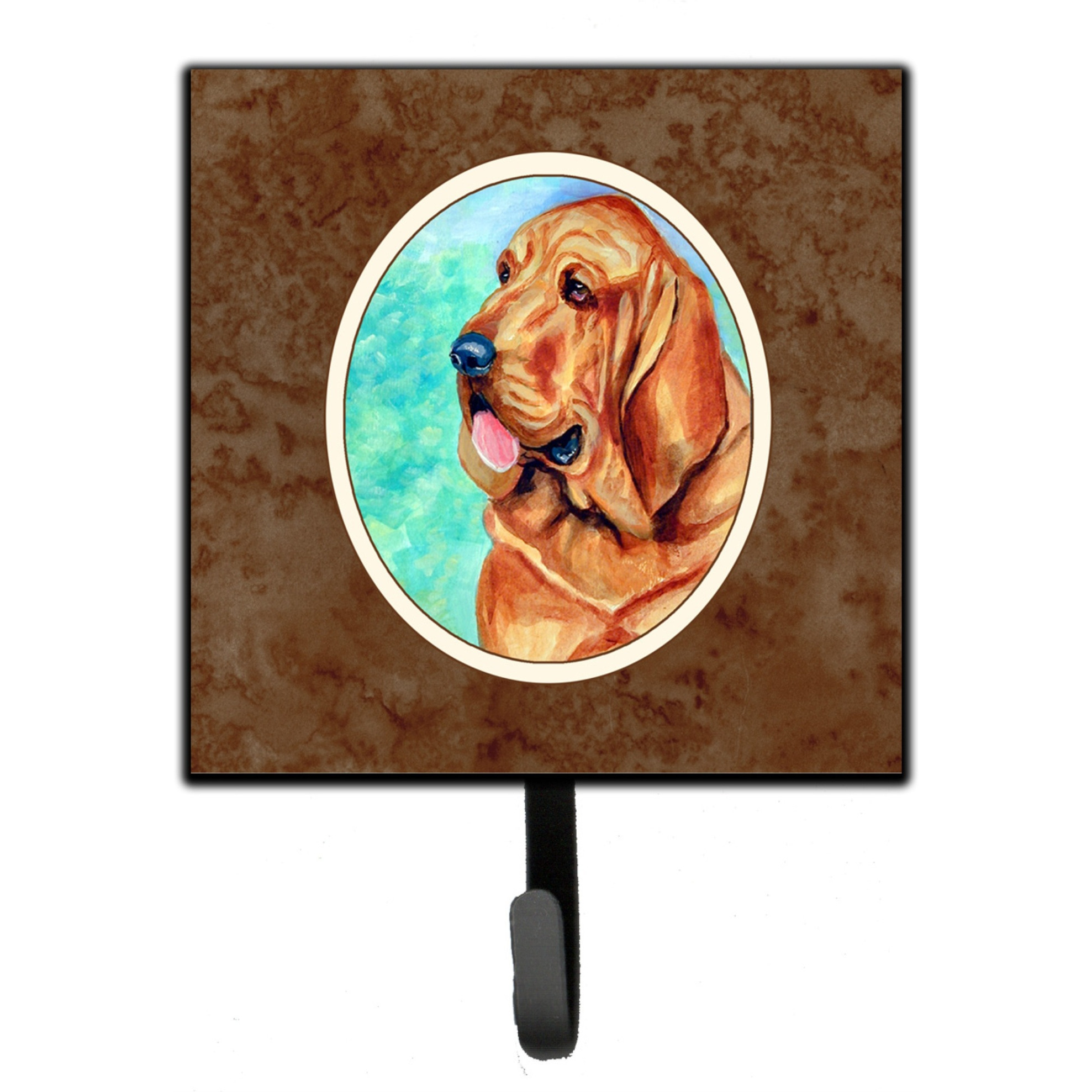&quotCaroline's Treasures Bloodhound Leash or Key Holder 7224SH4, Small, Multicolor"