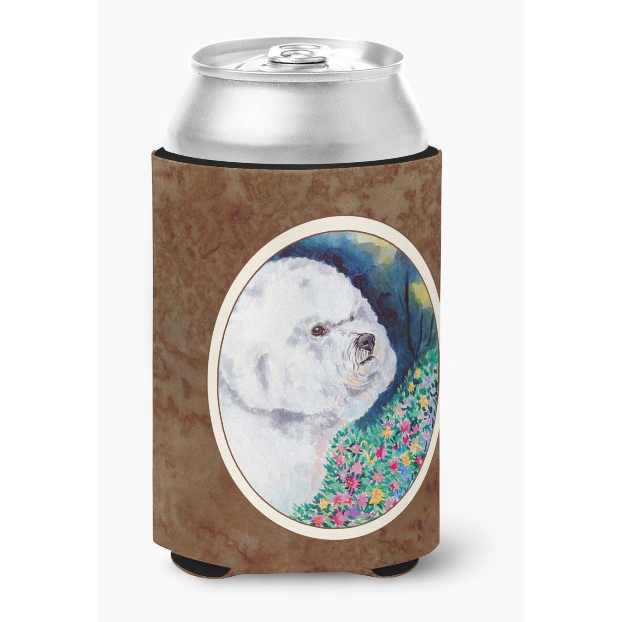 &quotCaroline's Treasures 7225CC Bichon Frise Can Or Bottle Hugger, Multicolor"
