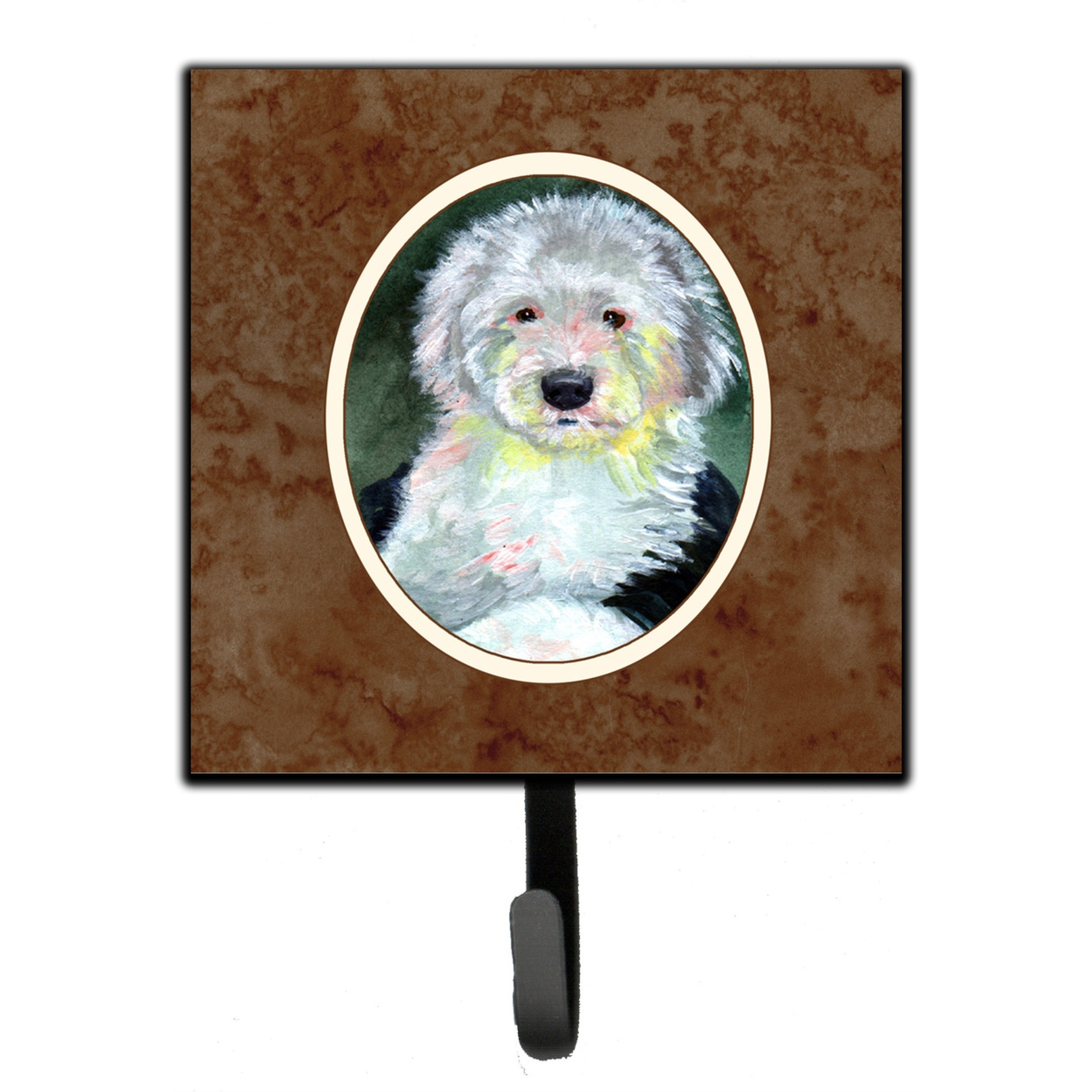 &quotCaroline's Treasures Old English Sheepdog Leash or Key Holder 7252SH4, Small, Multicolor"