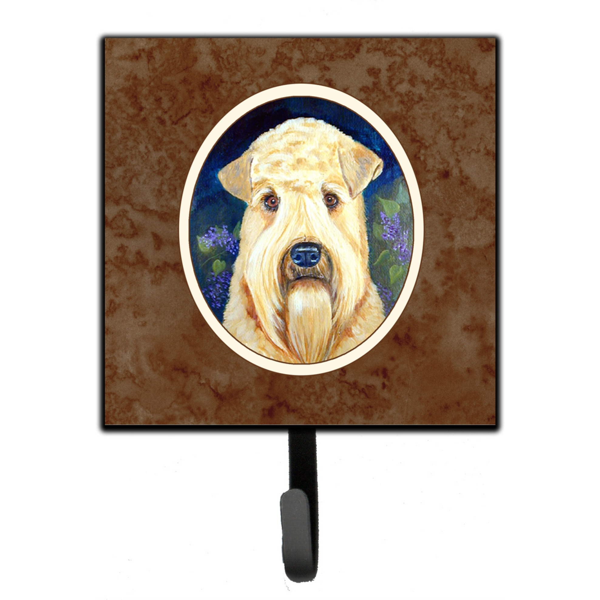 &quotCaroline's Treasures Wheaten Terrier Soft Coated Leash or Key Holder 7254SH4, Small, Multicolor"
