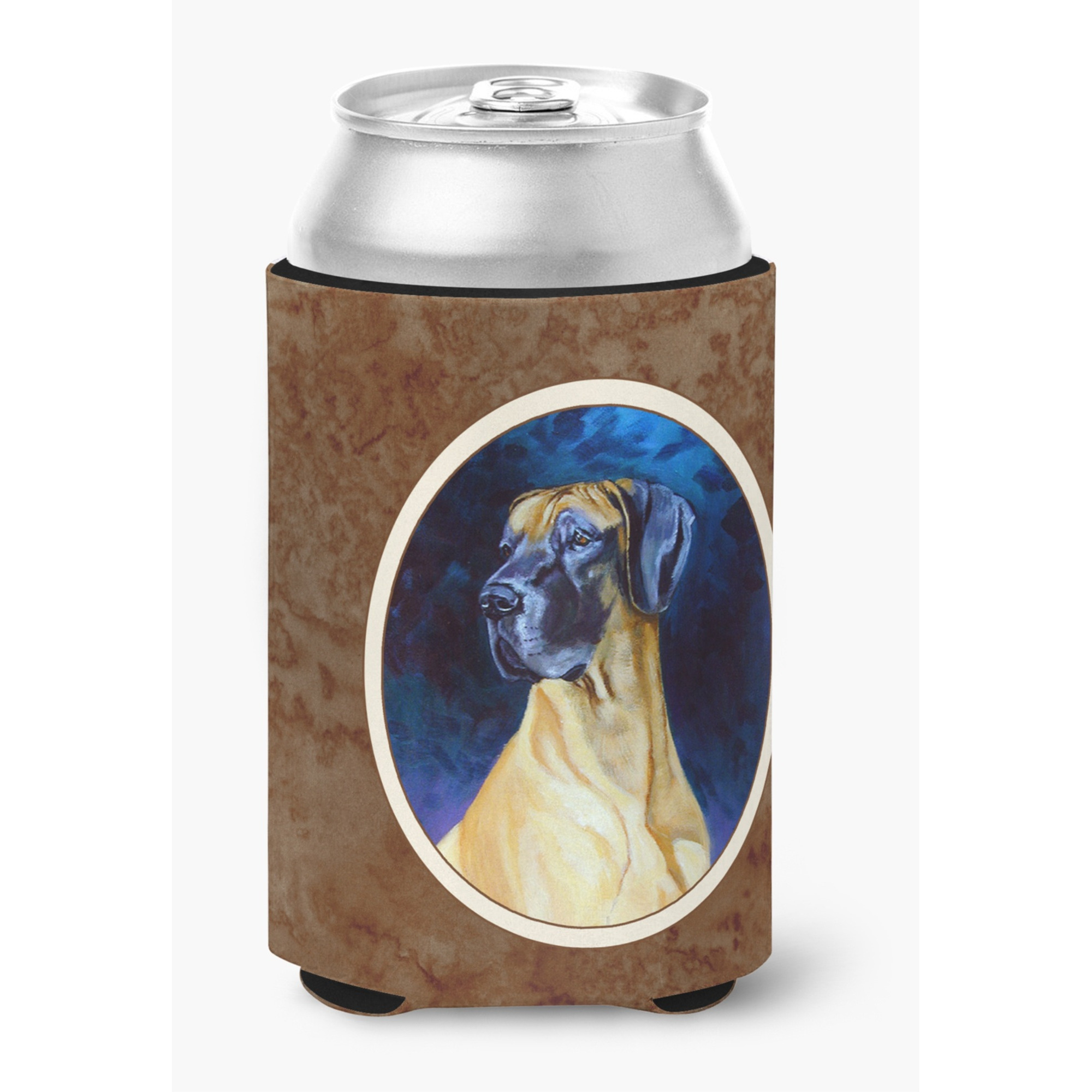 &quotCaroline's Treasures 7277CC Great Dane Can Or Bottle Hugger, Multicolor"