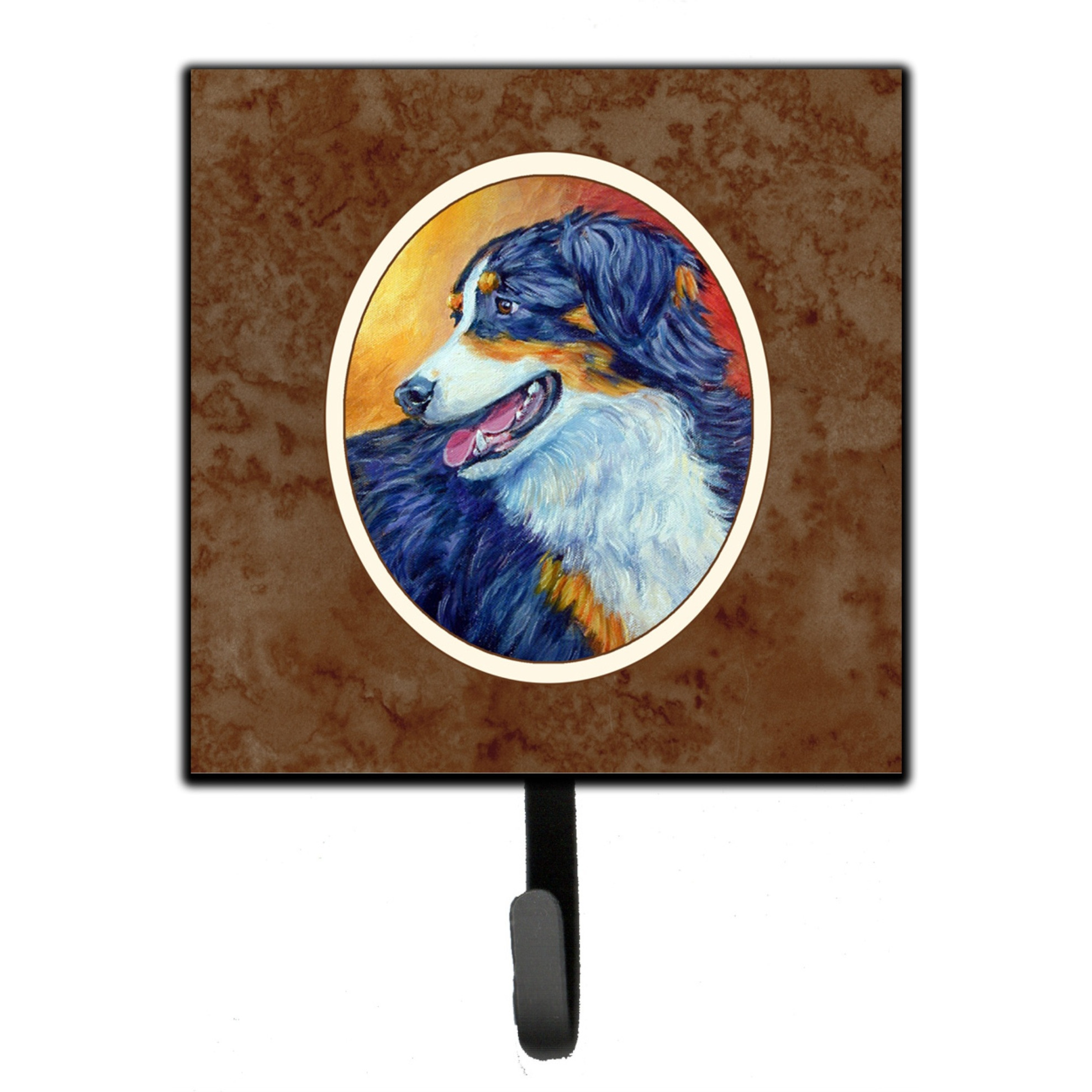&quotCaroline's Treasures Australian Shepherd Leash or Key Holder 7288SH4, Small, Multicolor"