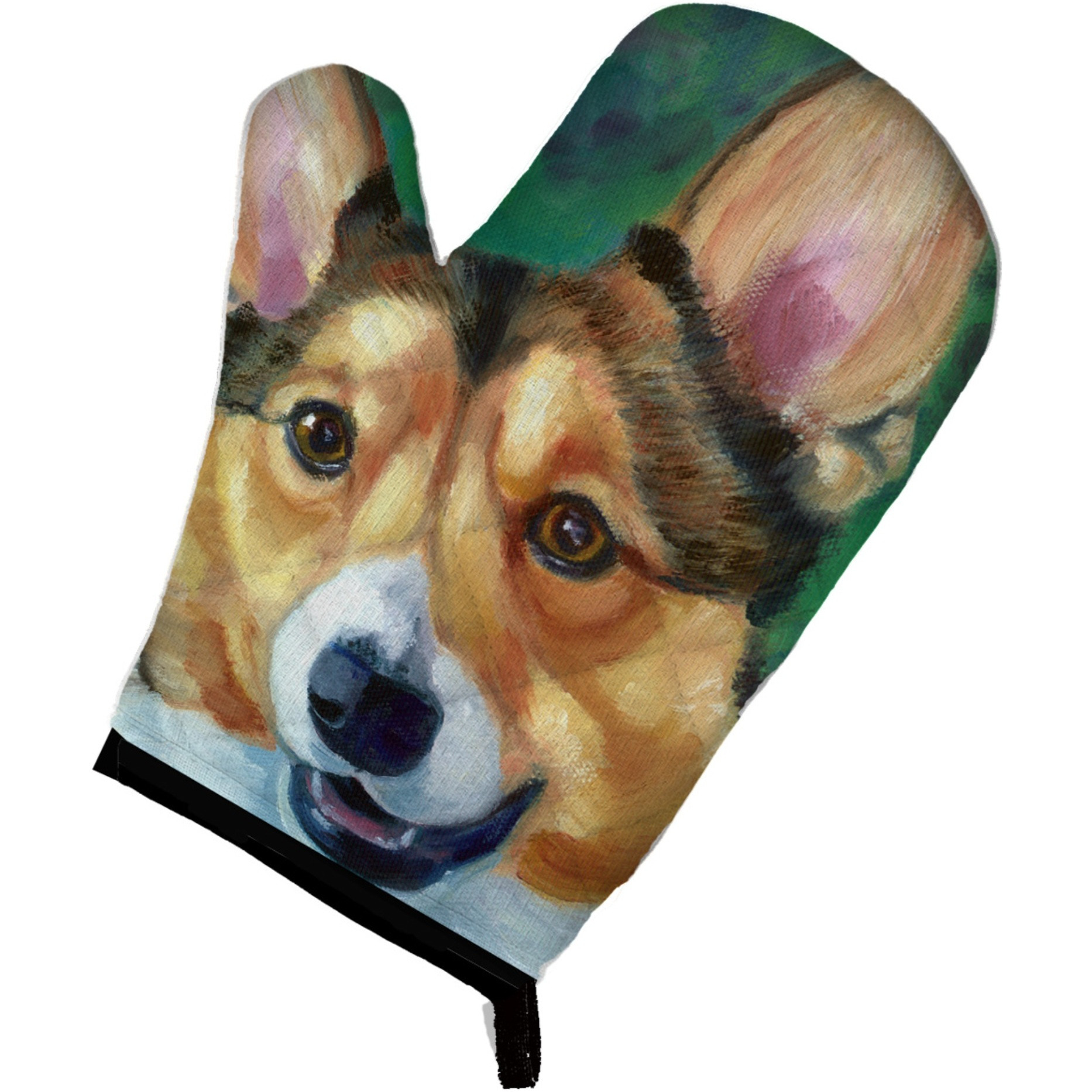 &quotCaroline's Treasures 7303OVMT Corgi Toby Oven Mitt, 12"" by 8.5"", Multicolor"