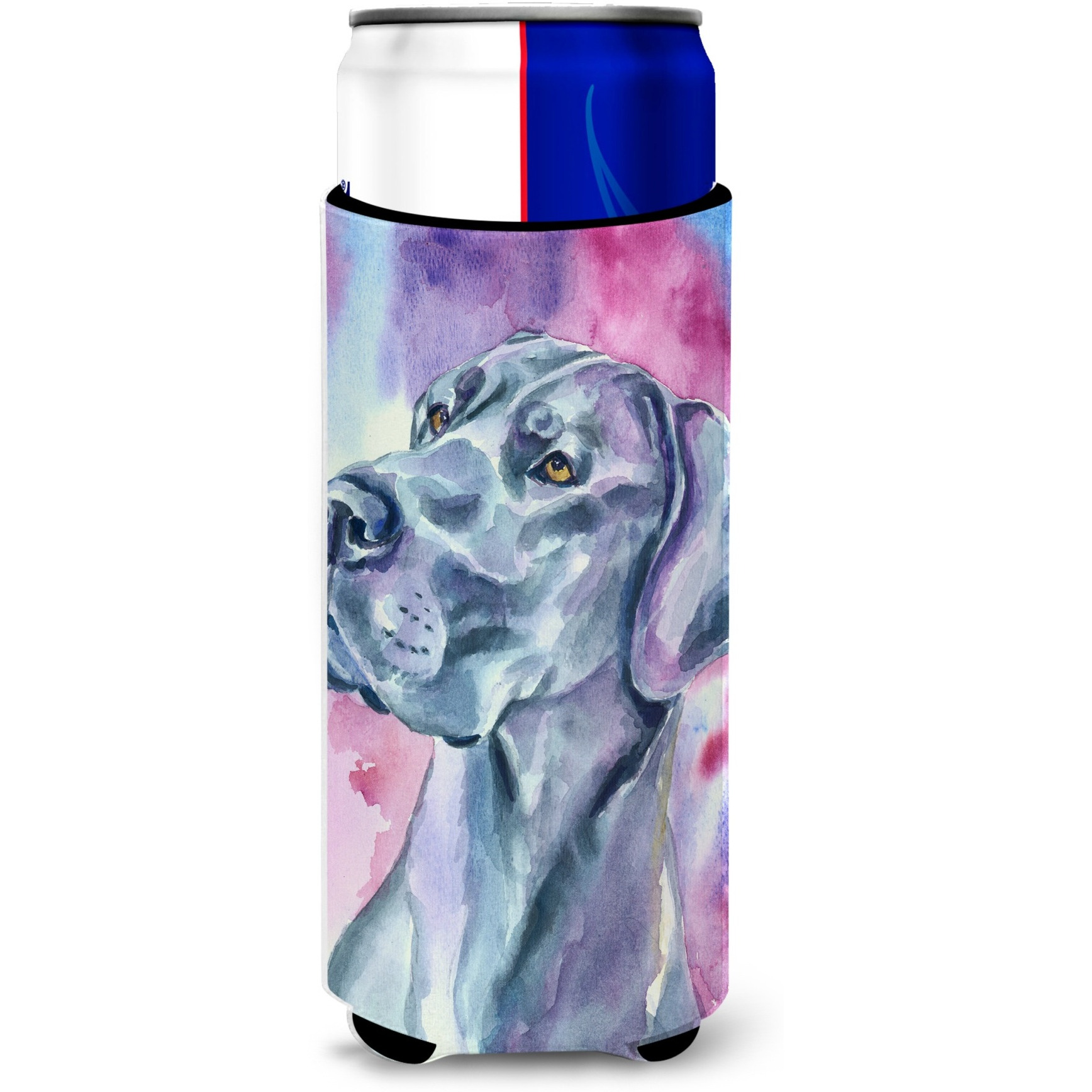 Great Dane Blue Mood Ultra Beverage Insulators for slim cans 7308MUK
