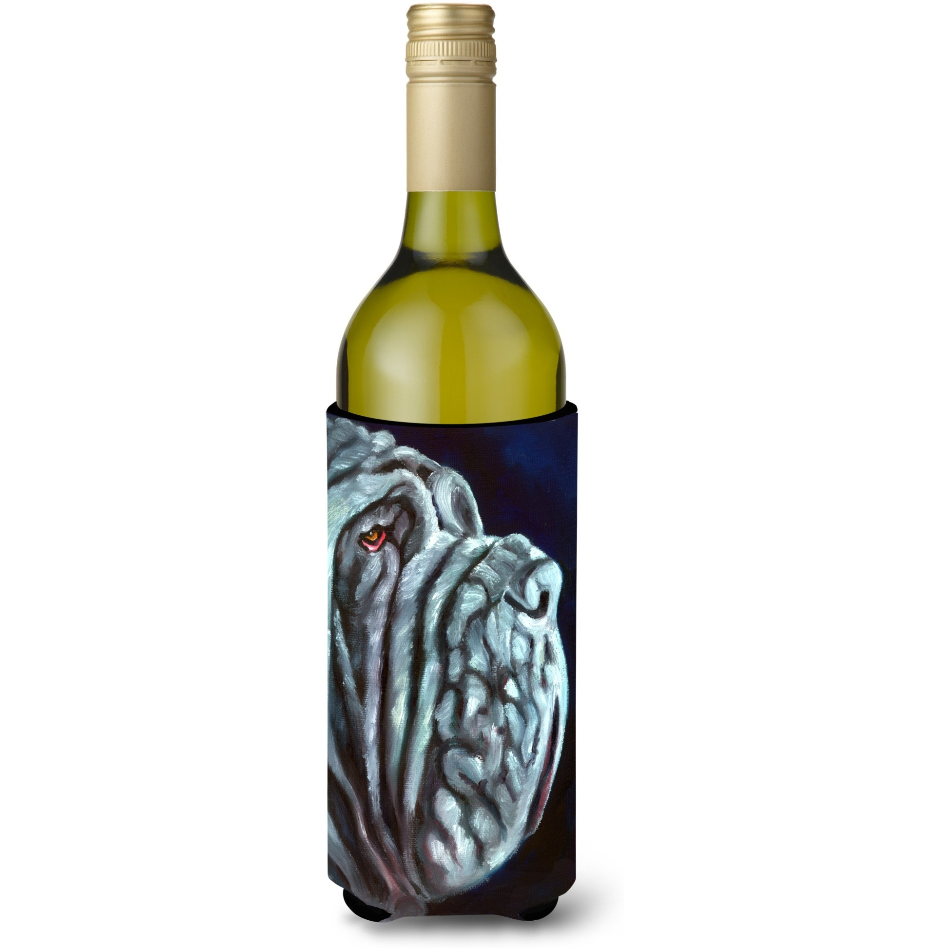 Neapolitan Mastiff Wine Bottle Beverage Insulator Hugger 7316LITERK