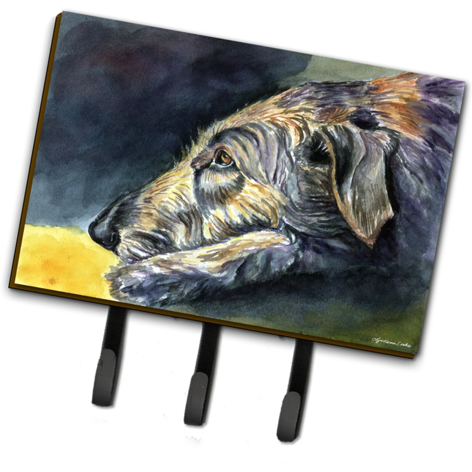 &quotCaroline's Treasures 7353TH68 Irish Wolfhound Sleeper Leash or Key Holder, Large, Multicolor"