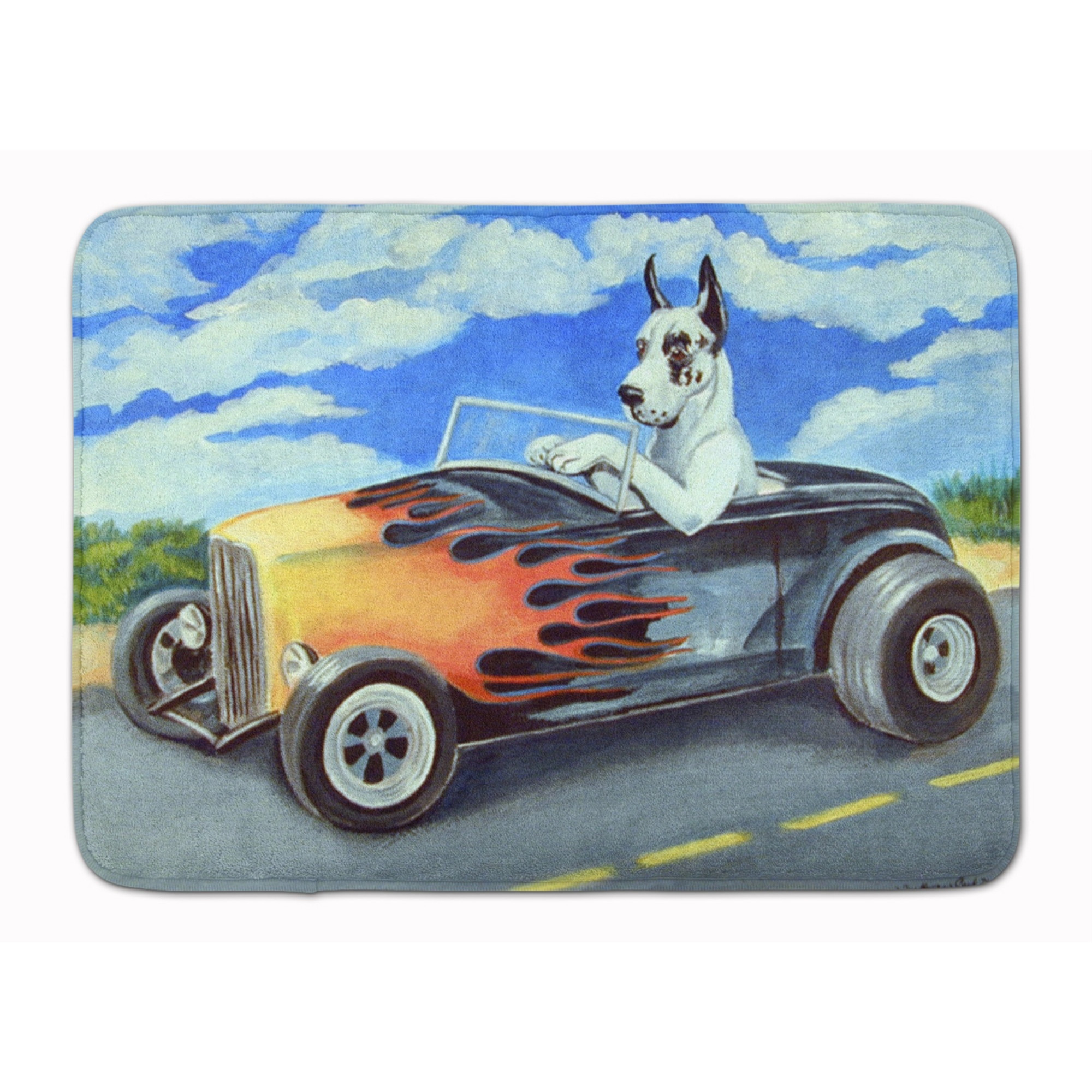 &quotCaroline's Treasures Dane Floor Mat, 19"" x 27"", Multicolor"