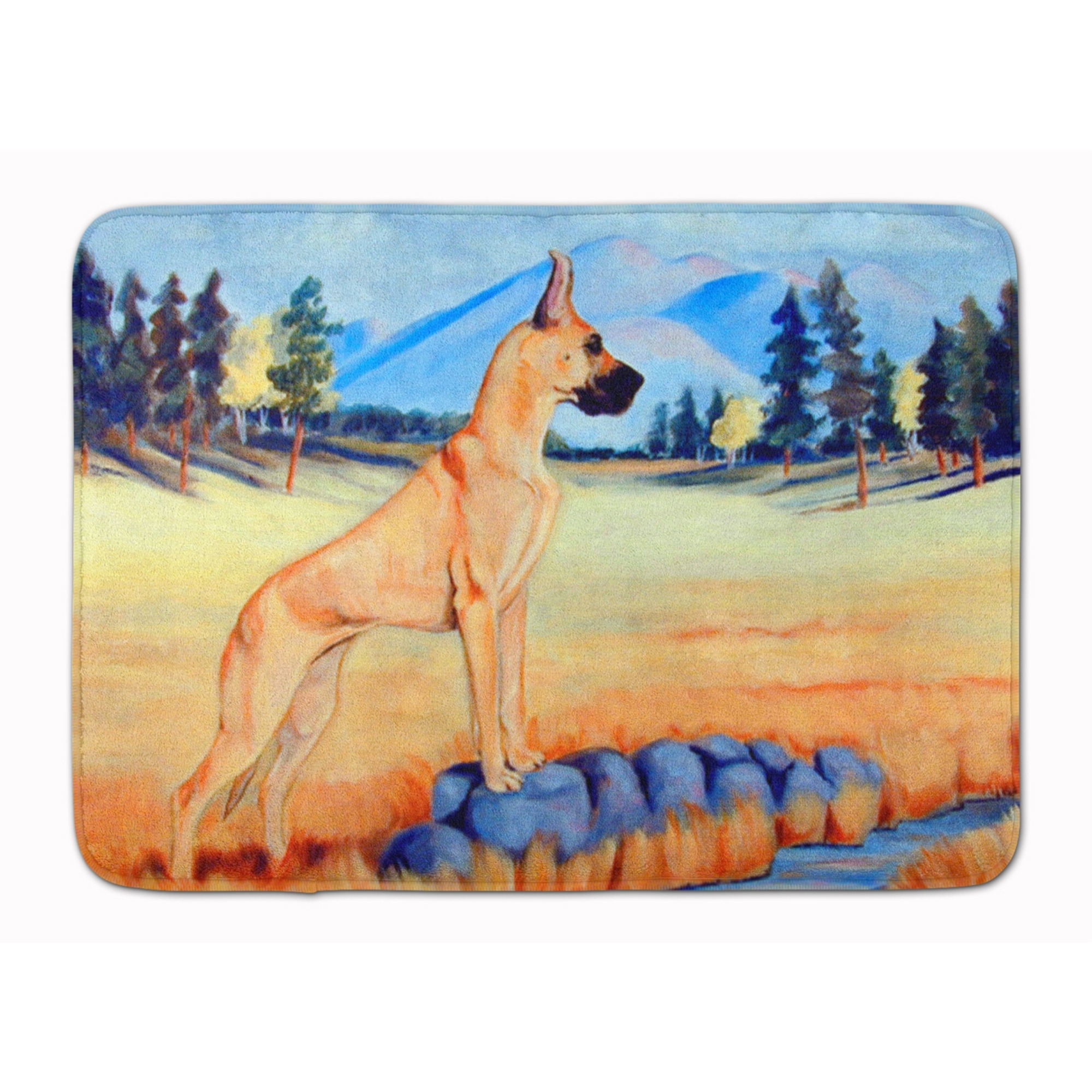 &quotCaroline's Treasures Dane Floor Mat, 19"" x 27"", Multicolor"