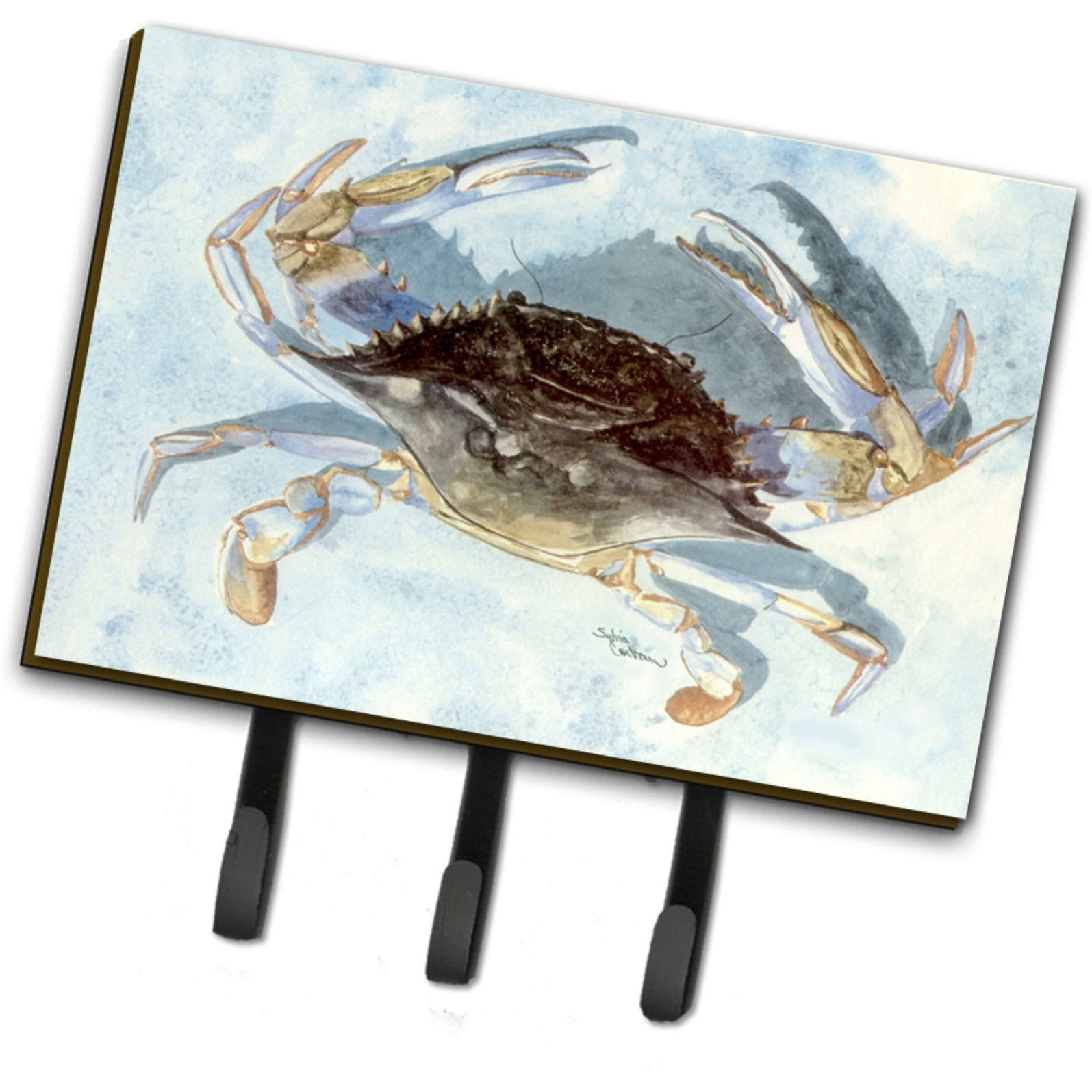 &quotCaroline's Treasures 8011TH68 Blue Crab Leash or Key Holder, Large, Multicolor"