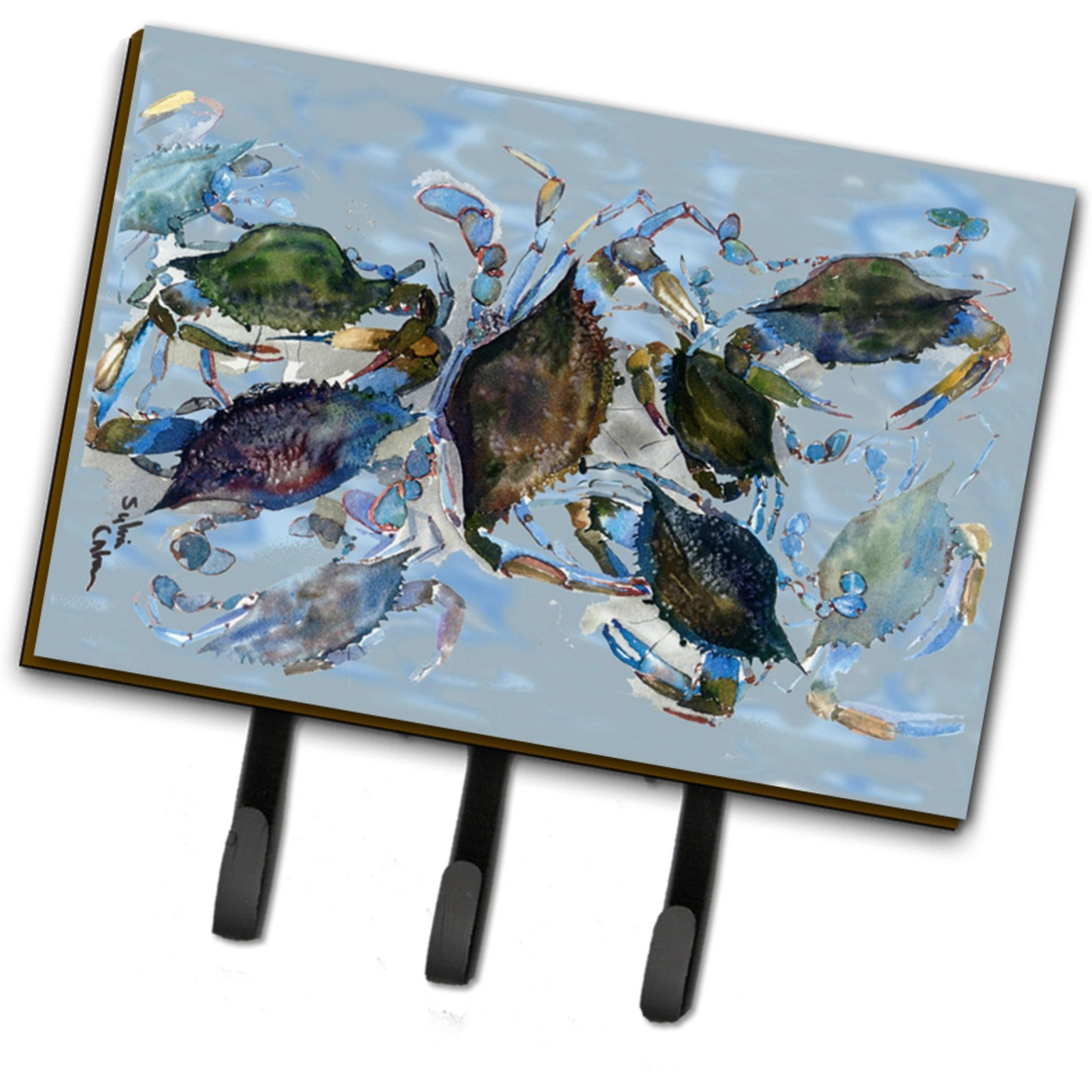 &quotCaroline's Treasures 8016TH68 Crab Leash or Key Holder, Large, Multicolor"