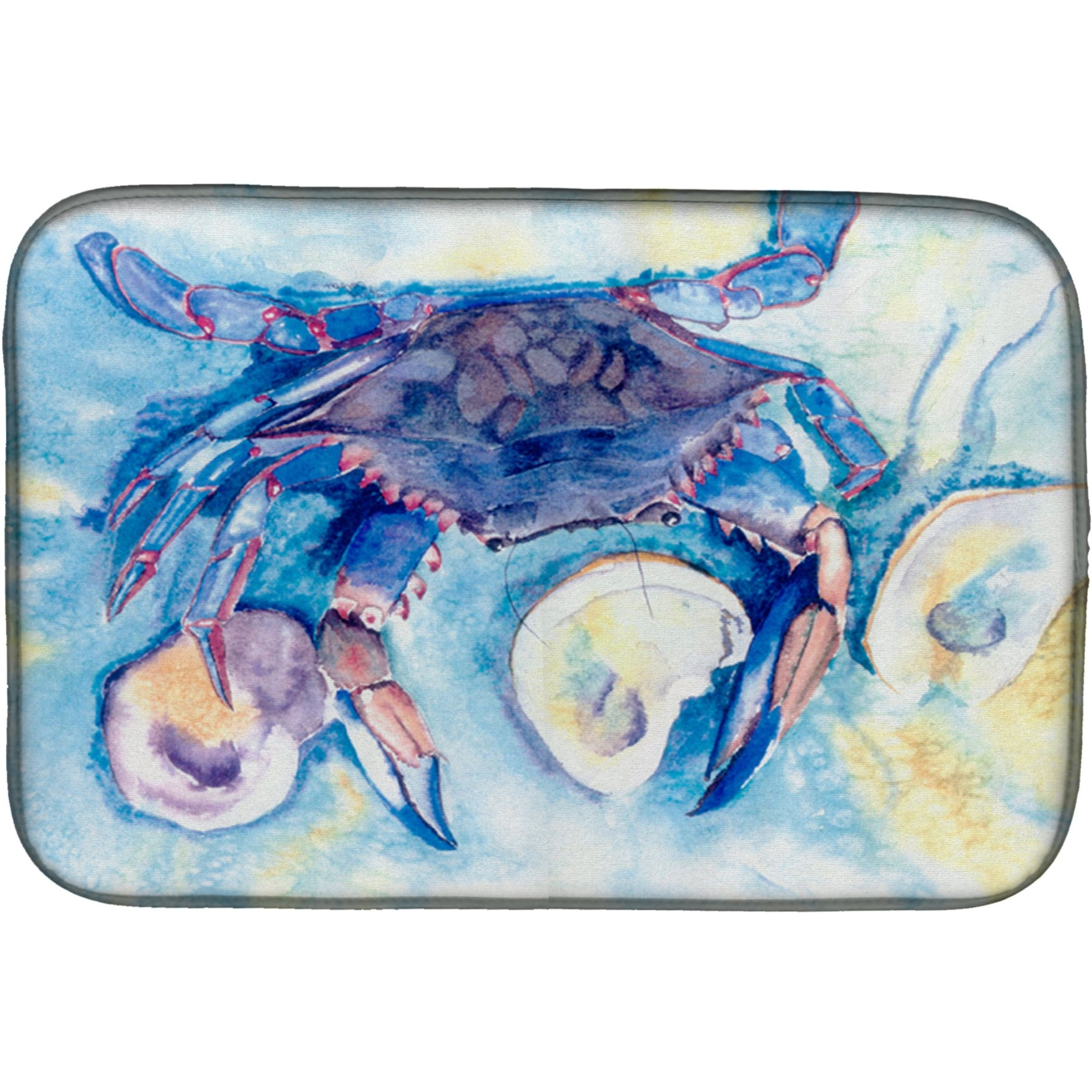 &quotCaroline's Treasures 8042DDM Dish Drying Mat, 14 x 21, Multicolor"