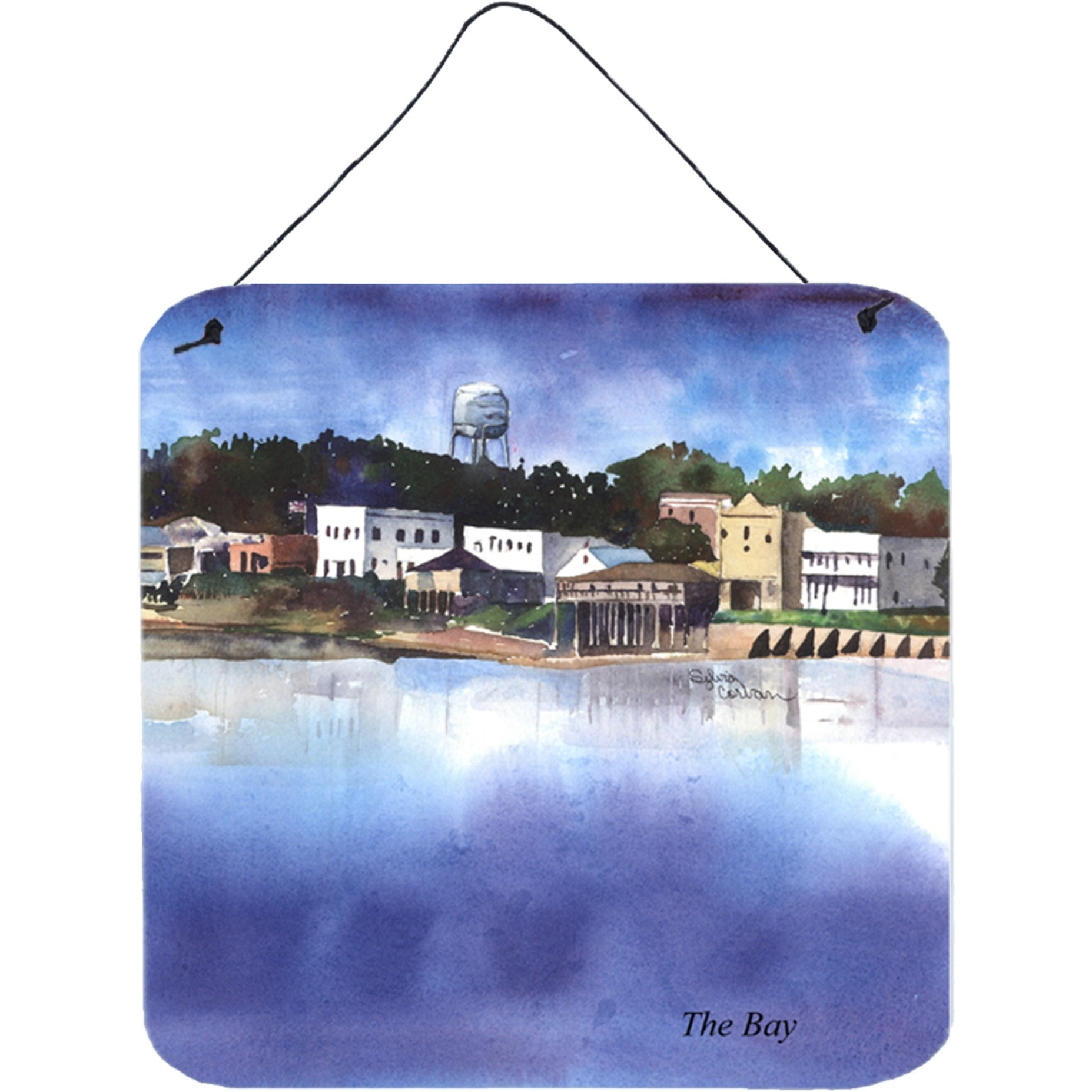 &quotCaroline's Treasures 8120RDS66 The Pass Aluminum Metal Wall or Door Hanging Prints, 6 x 6"", Multicolor"