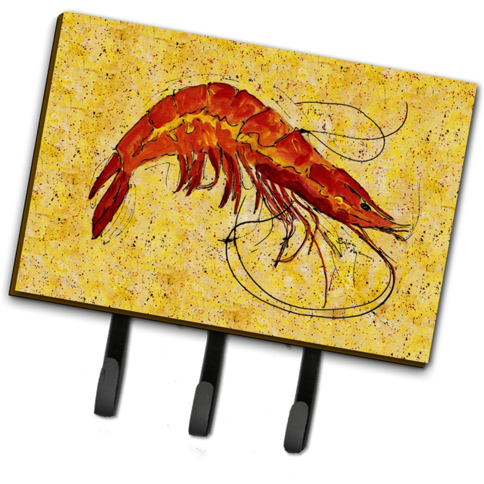 &quotCaroline's Treasures 8126TH68 Shrimp Leash or Key Holder, Large, Multicolor"