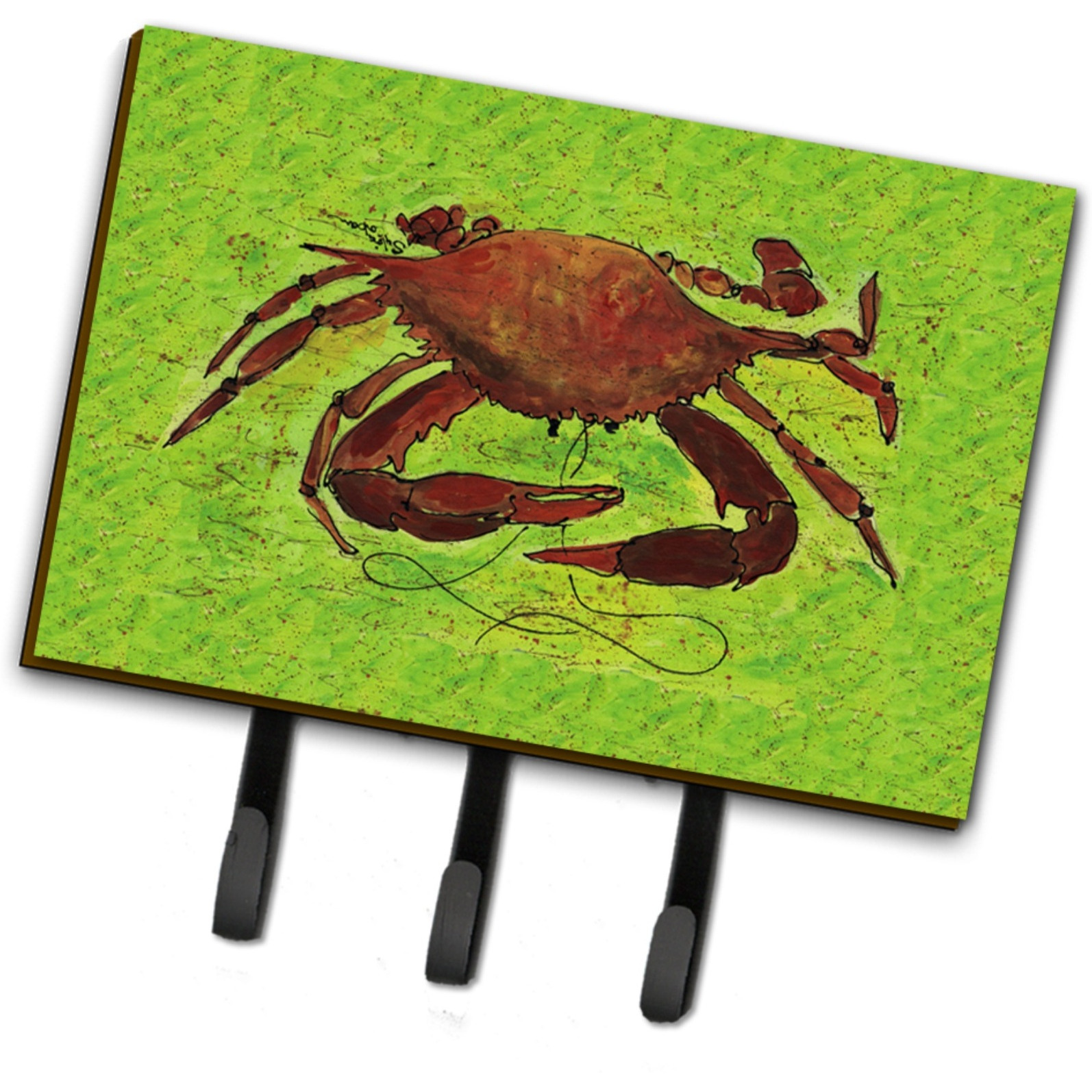 &quotCaroline's Treasures 8127TH68 Crab Leash or Key Holder, Large, Multicolor"