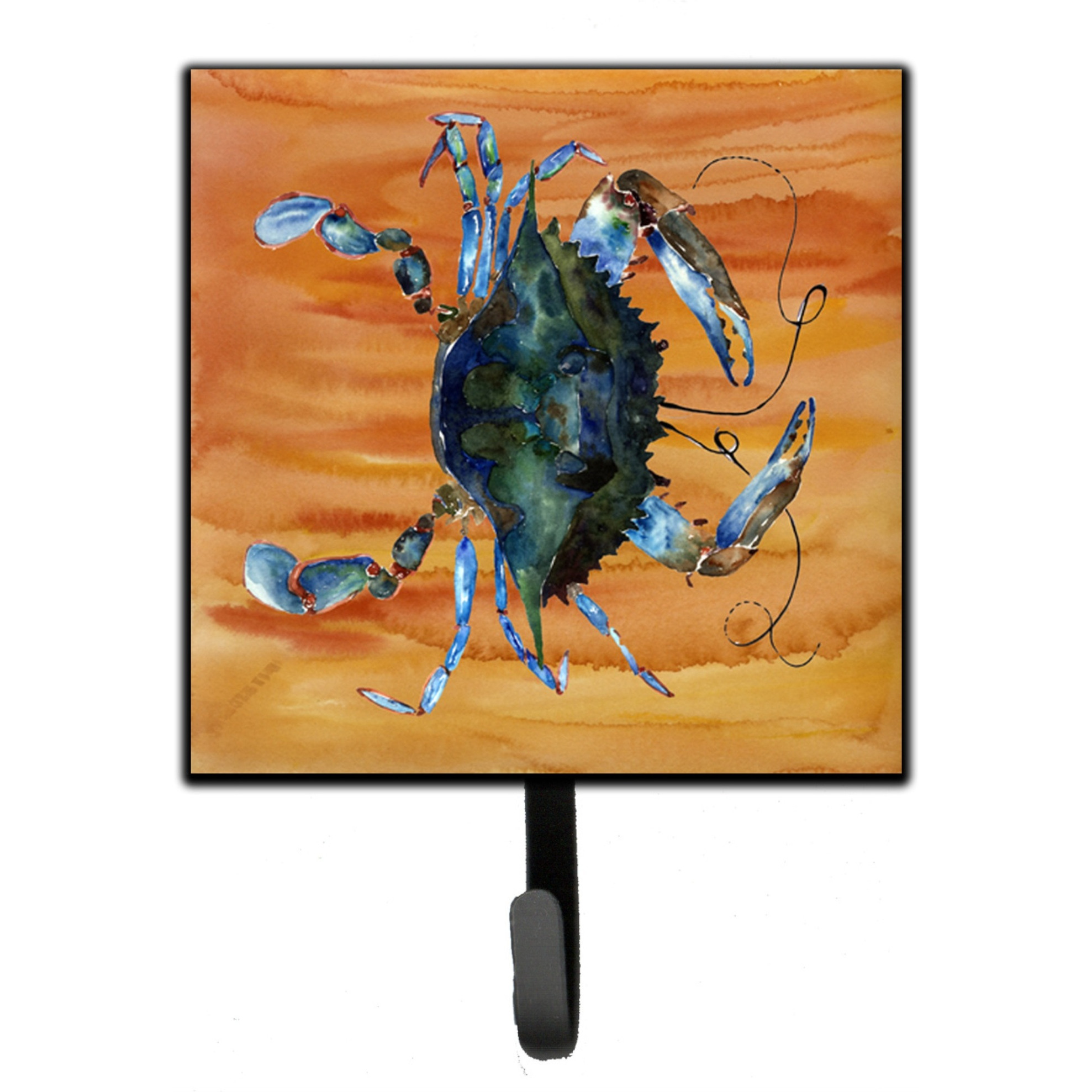 &quotCaroline's Treasures 8143SH4 Crab Leash Holder or Key Hook, Small, Multicolor"