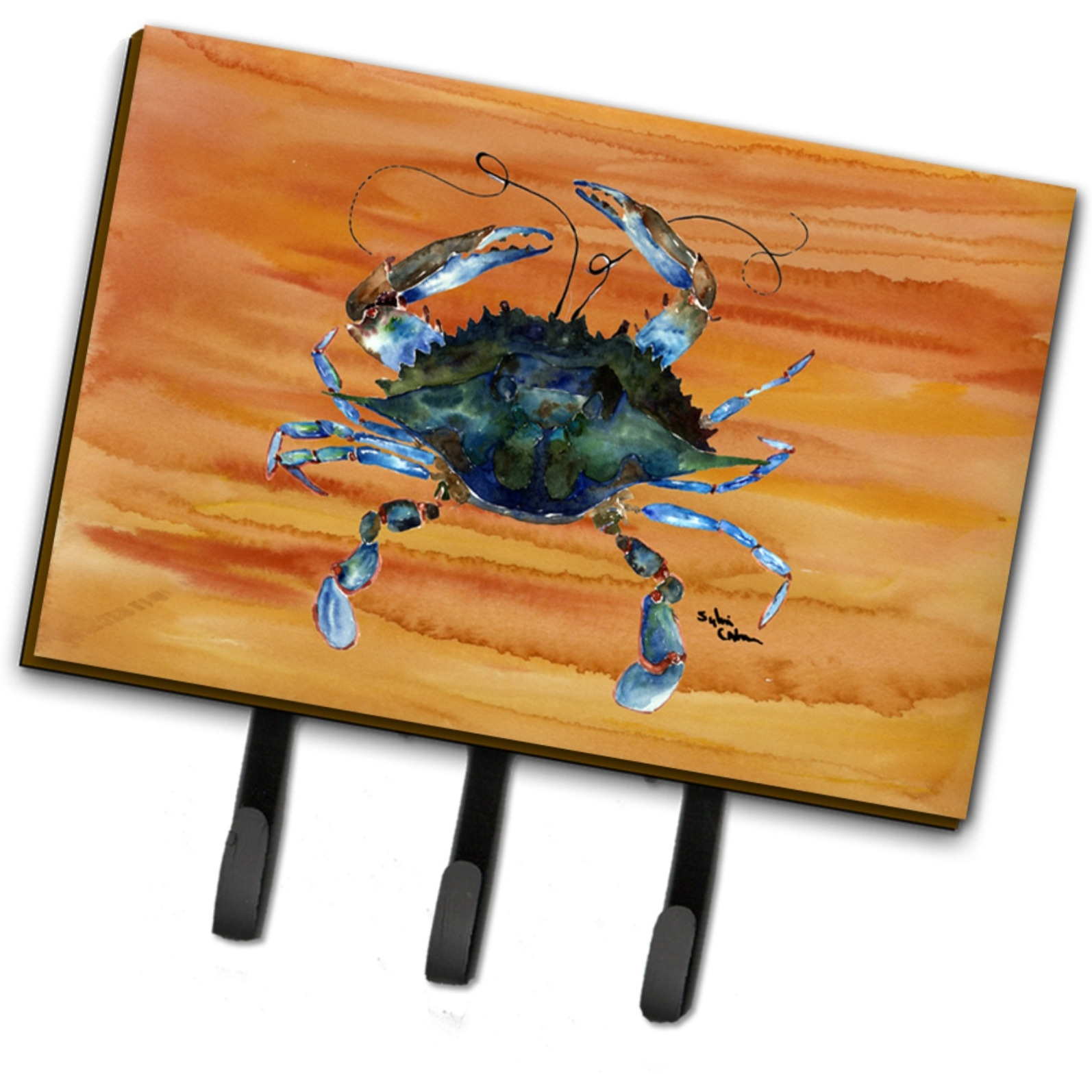 &quotCaroline's Treasures 8143TH68 Crab Leash or Key Holder, Large, Multicolor"