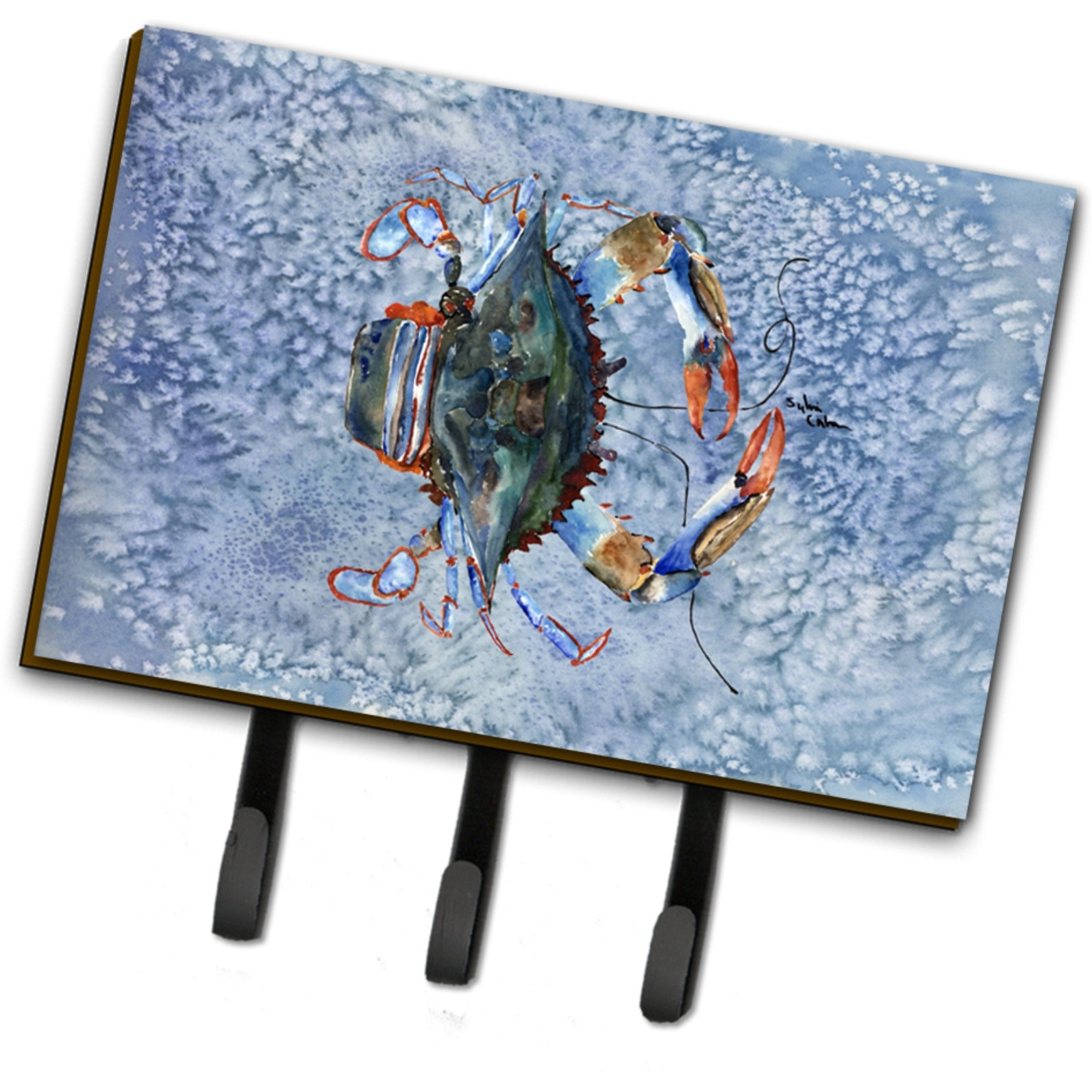 &quotCaroline's Treasures 8149TH68 Crab Leash or Key Holder, Large, Multicolor"