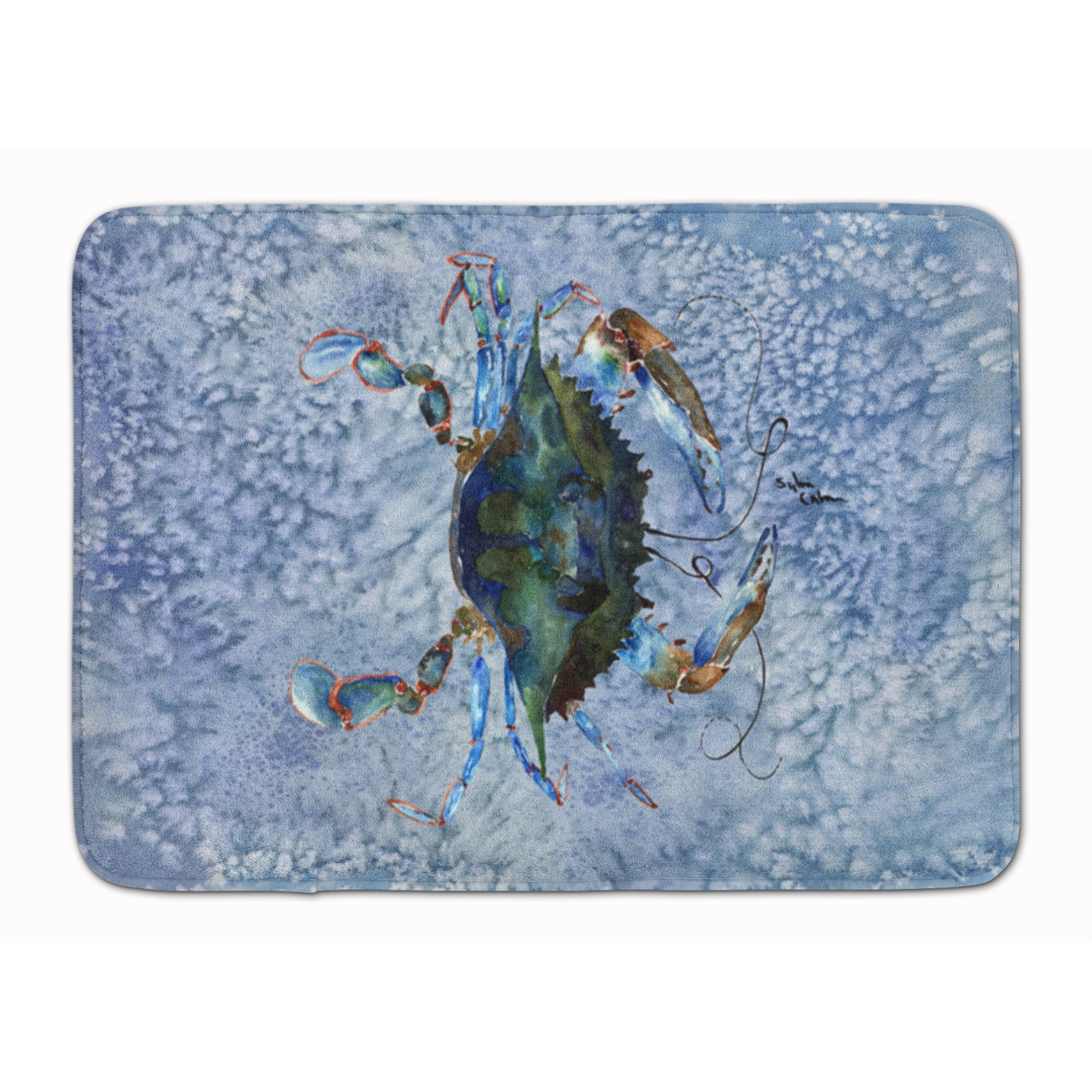 &quotCaroline's Treasures Crab Floor Mat, 19"" x 27"", Multicolor"