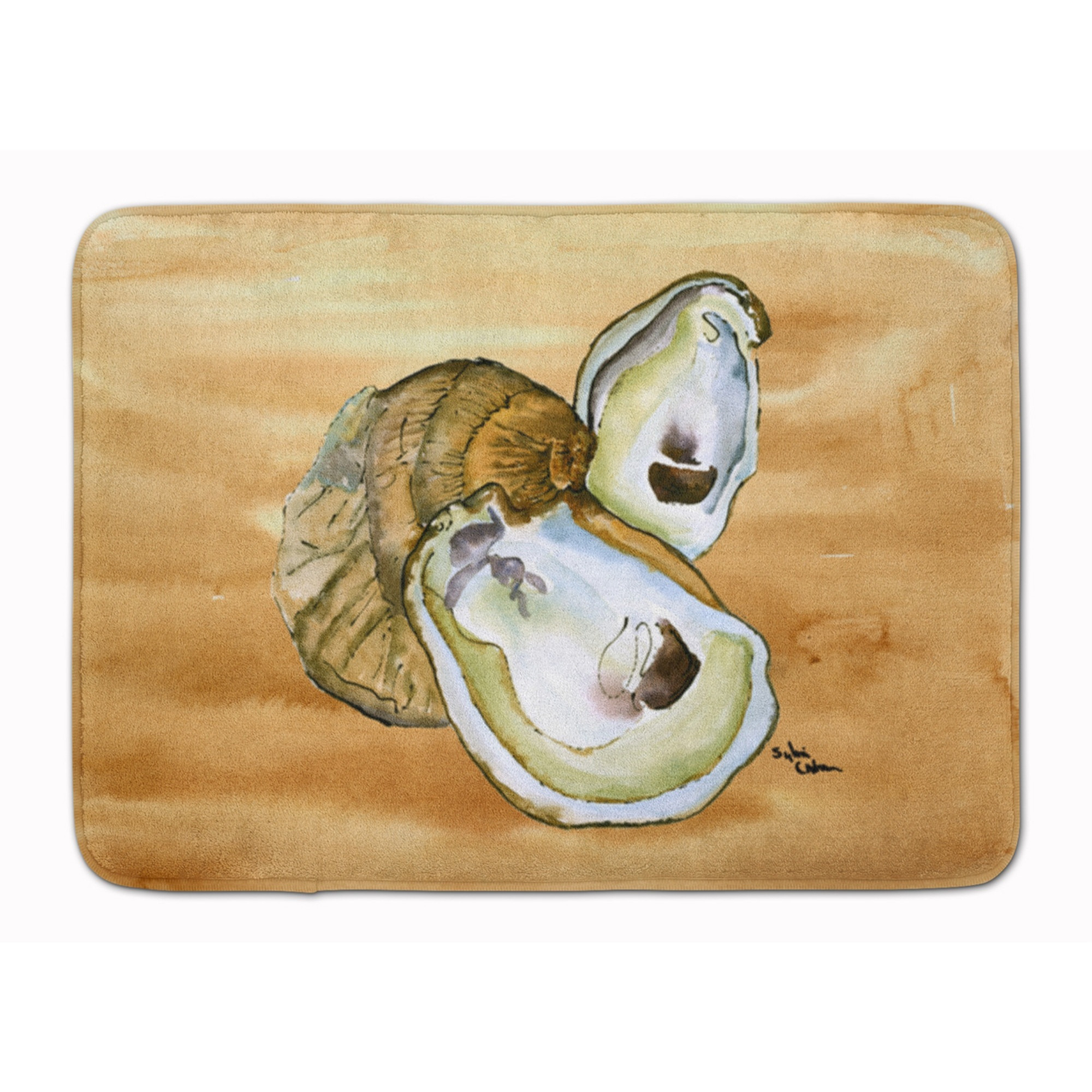 &quotCaroline's Treasures Oyster Floor Mat, 19"" x 27"", Multicolor"