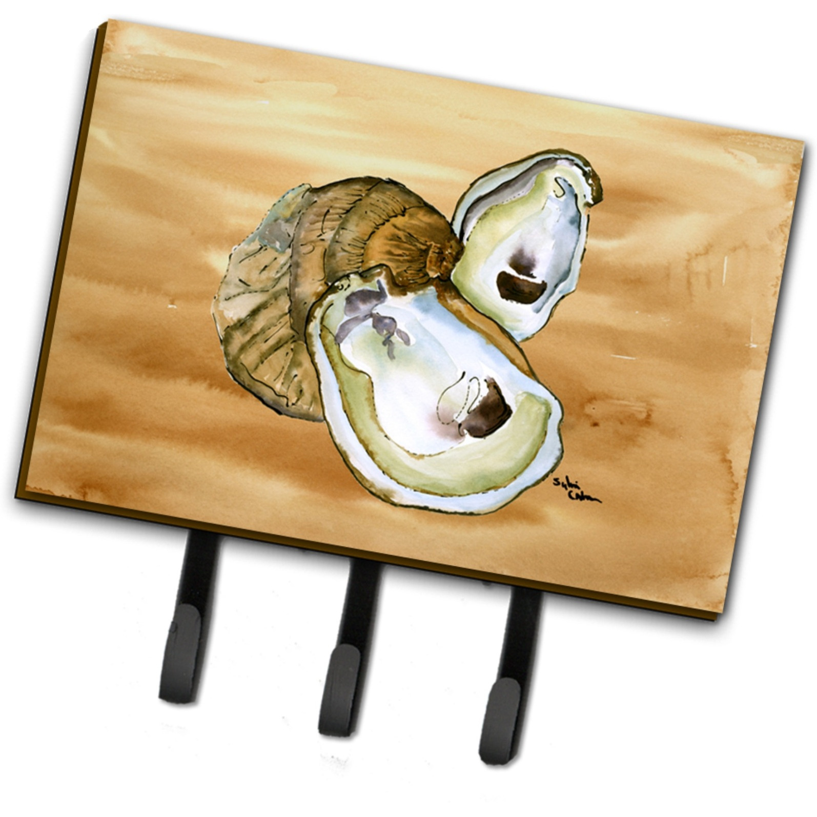&quotCaroline's Treasures 8160TH68 Oyster Leash or Key Holder, Large, Multicolor"