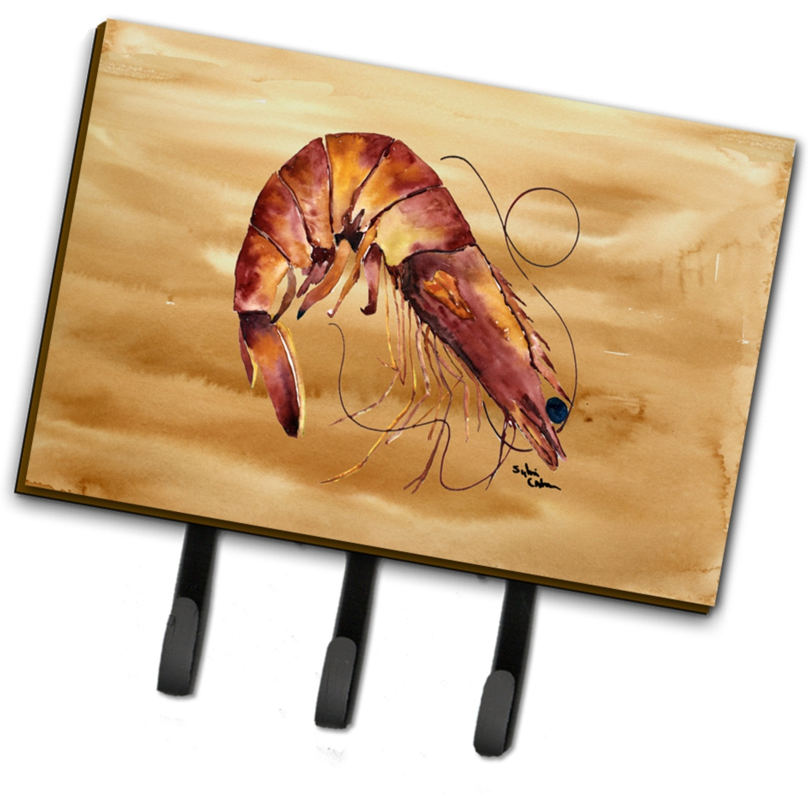 &quotCaroline's Treasures 8161TH68 Shrimp Leash or Key Holder, Large, Multicolor"