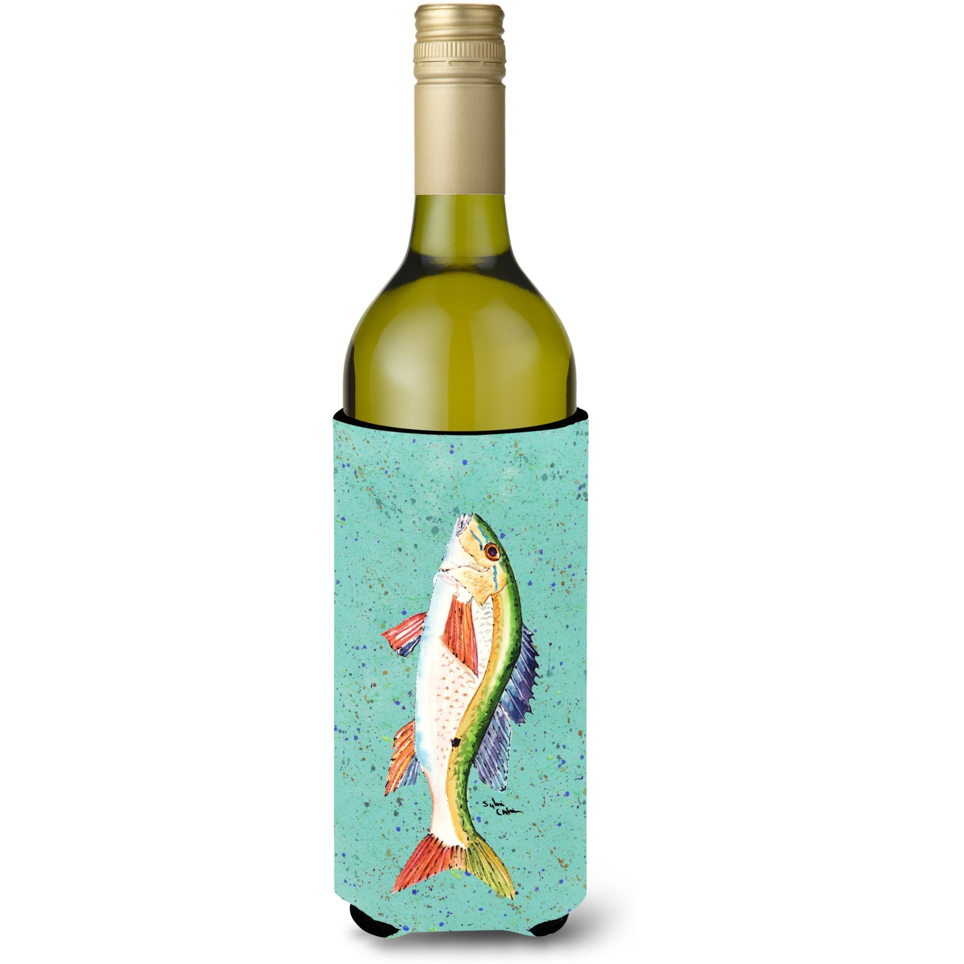 Fish Mutton Snapper Wine Bottle Beverage Insulator Beverage Insulator Hugger