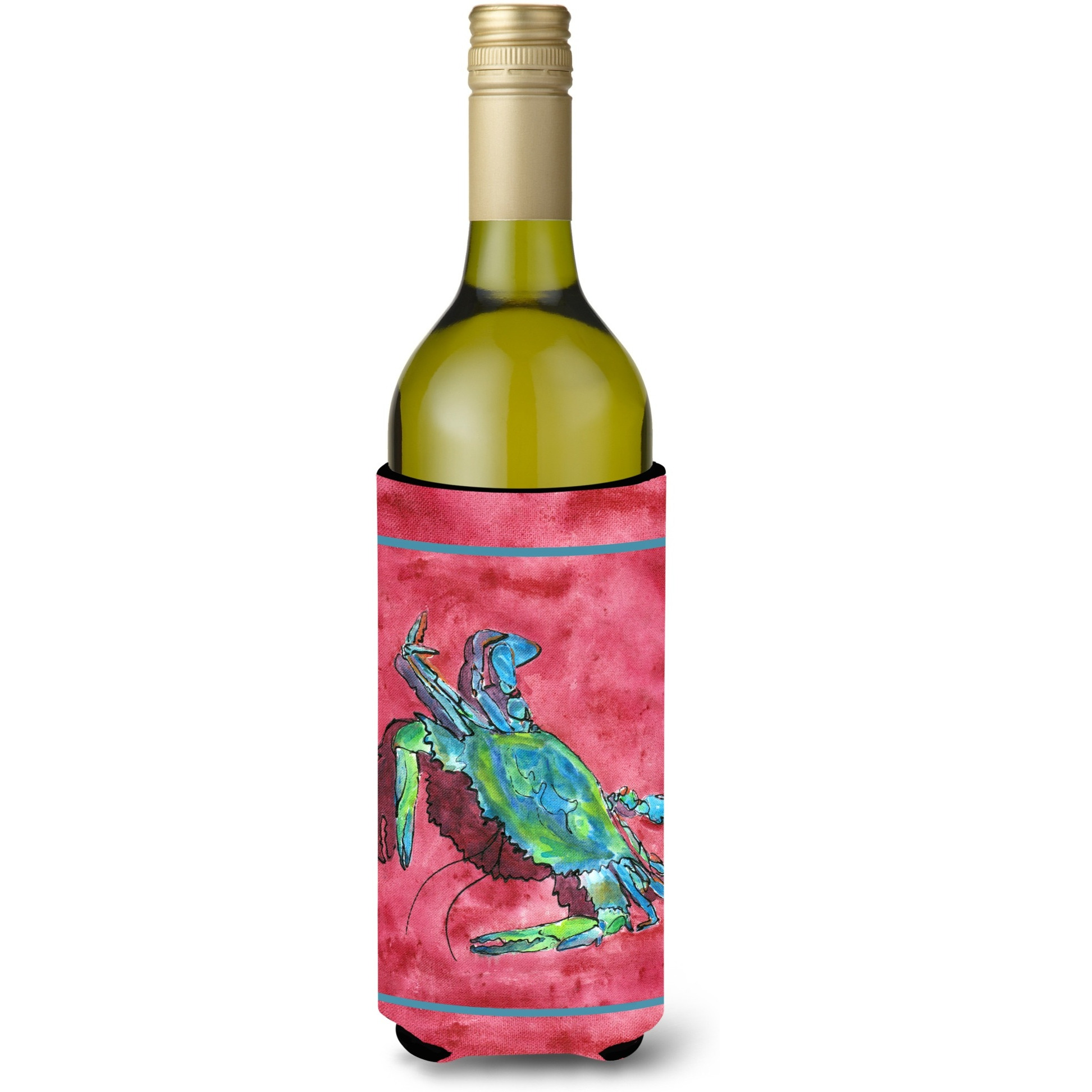 Crab Wine Bottle Beverage Insulator Beverage Insulator Hugger 8379LITERK