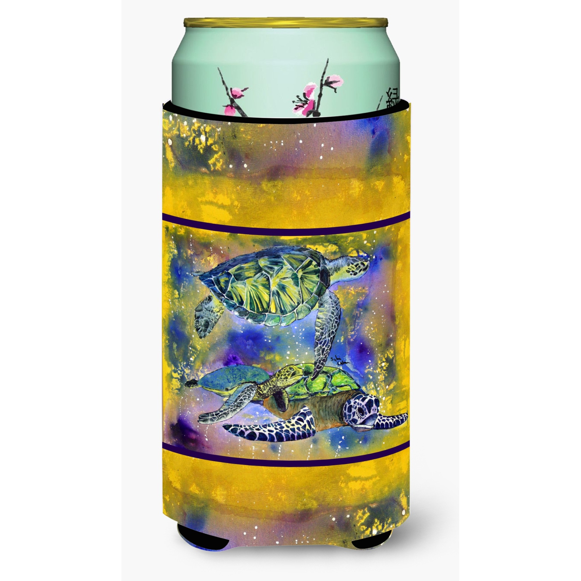 Turtle  Tall Boy Beverage Insulator Beverage Insulator Hugger
