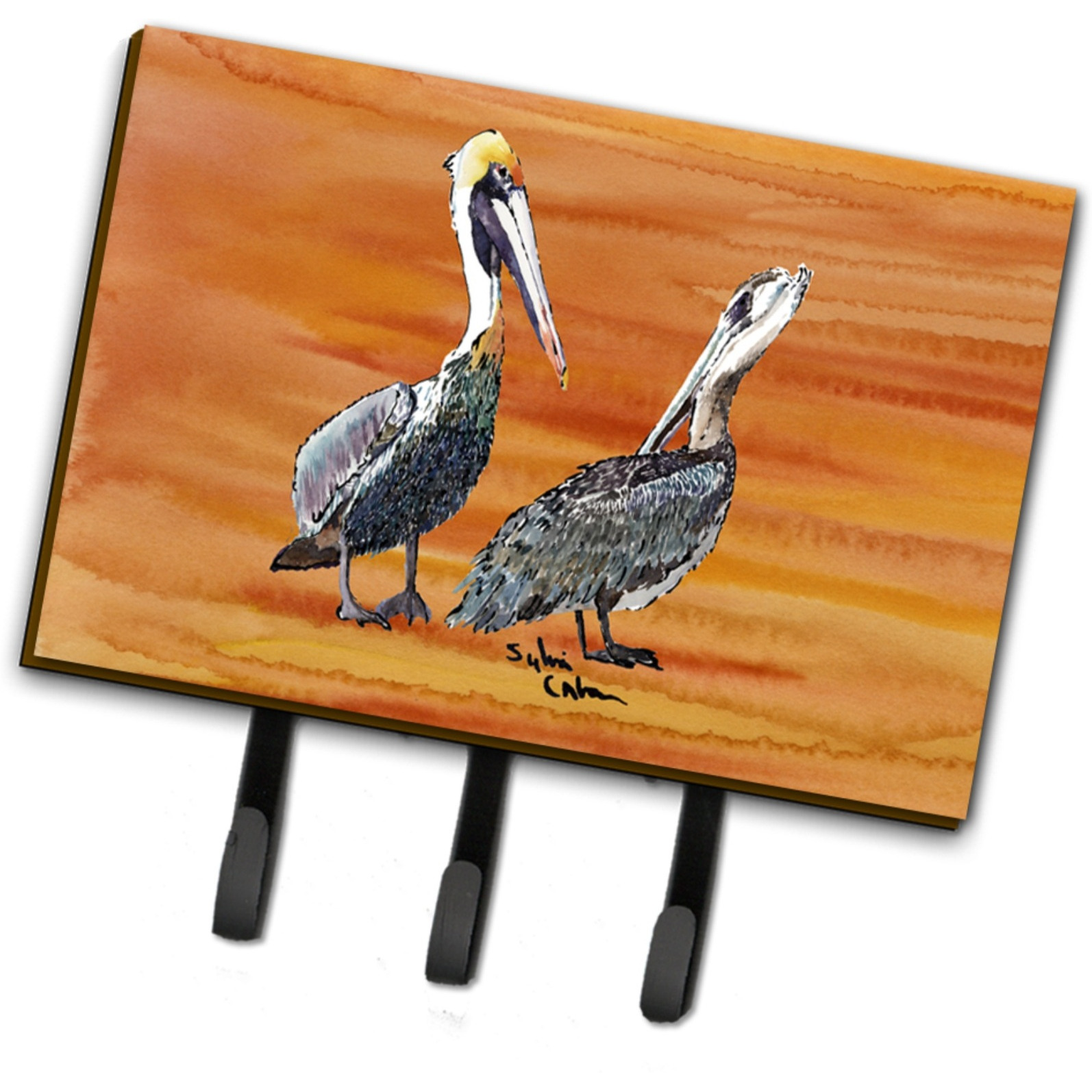 &quotCaroline's Treasures 8407TH68 Pelican Leash or Key Holder, Large, Multicolor"