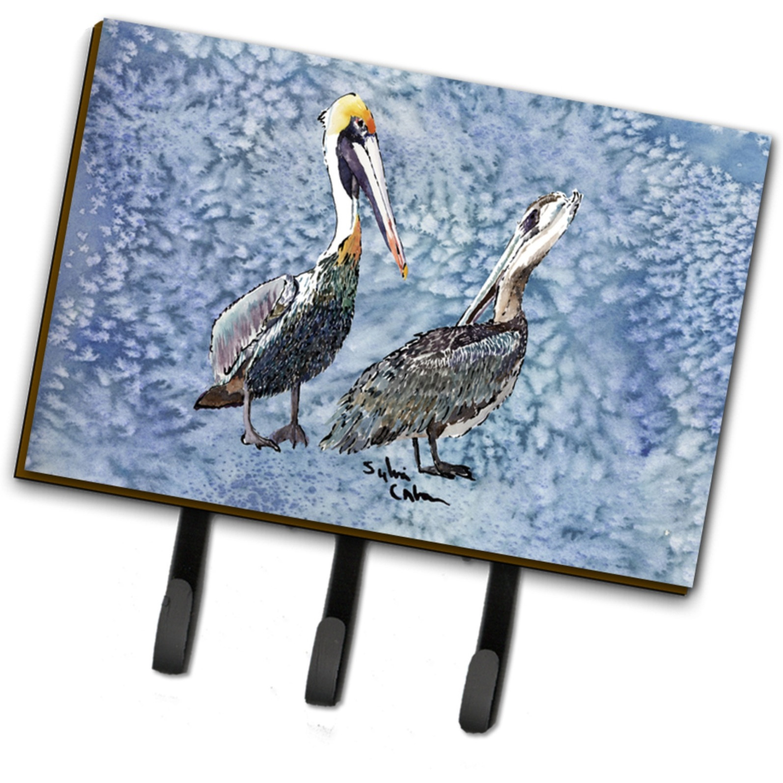 &quotCaroline's Treasures 8409TH68 Pelican Leash or Key Holder, Large, Multicolor"