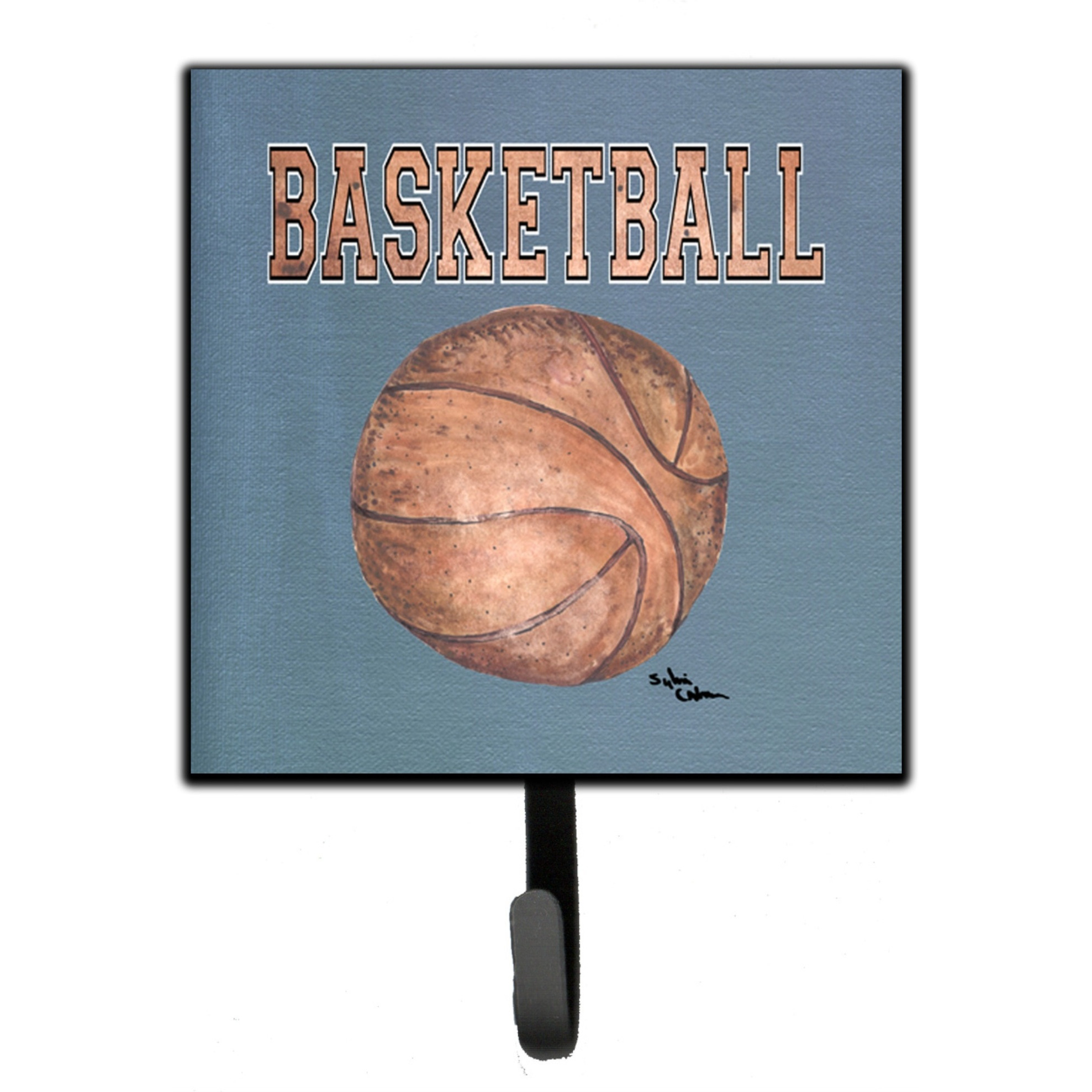 &quotCaroline's Treasures 8486SH4 Basketball Leash or Key Holder, Small, Multicolor"