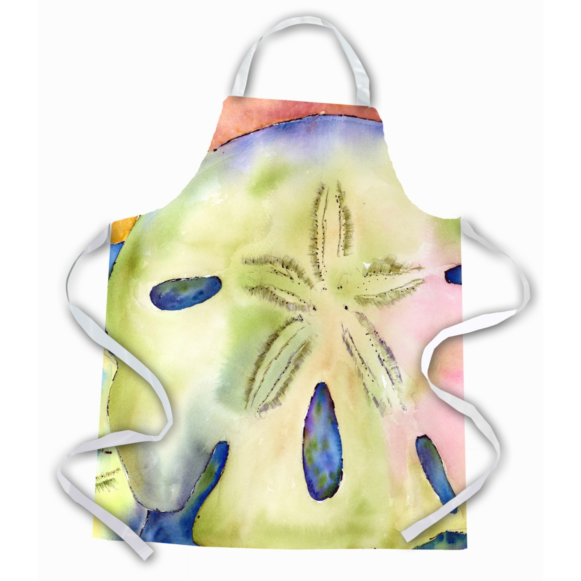 &quotCaroline's Treasures 8545APRON Sand Dollar Apron, Large, Multicolor"