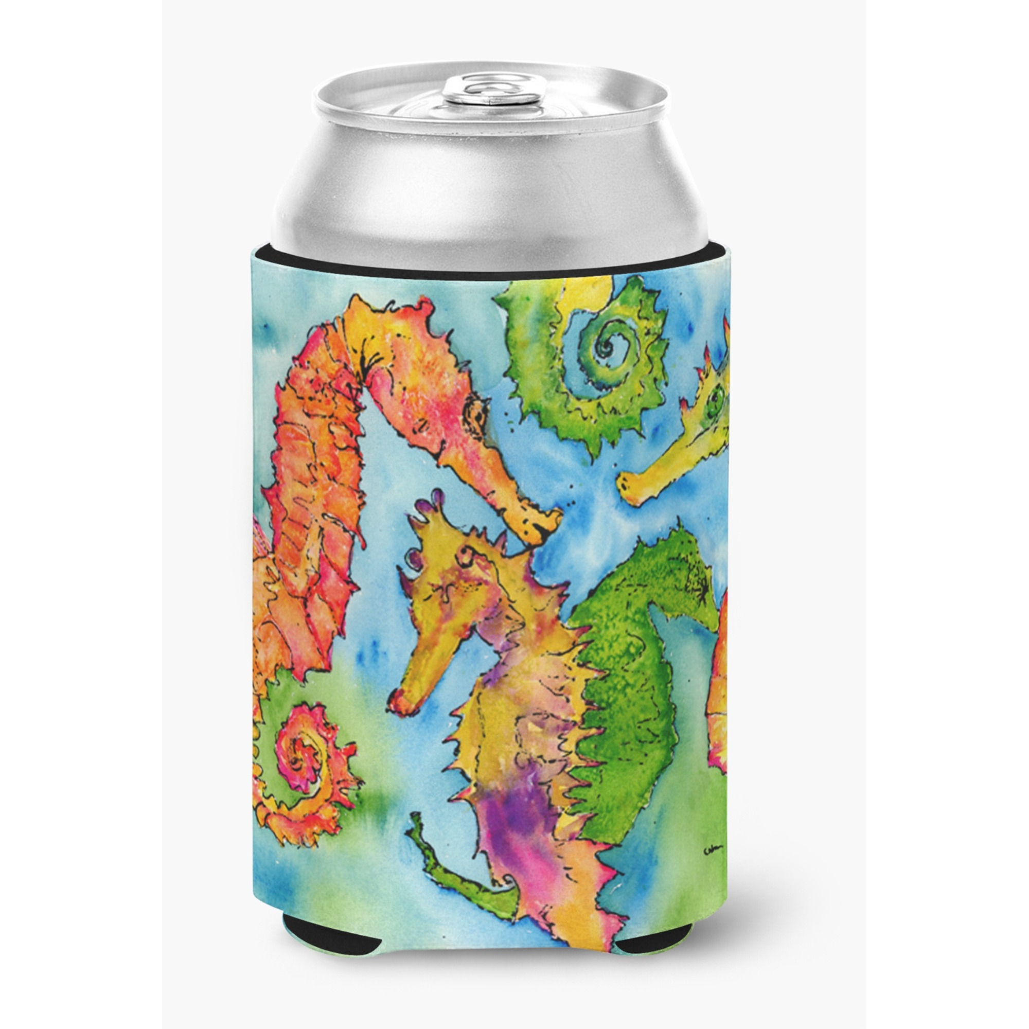 Seahorse Can or Bottle Beverage Insulator Hugger