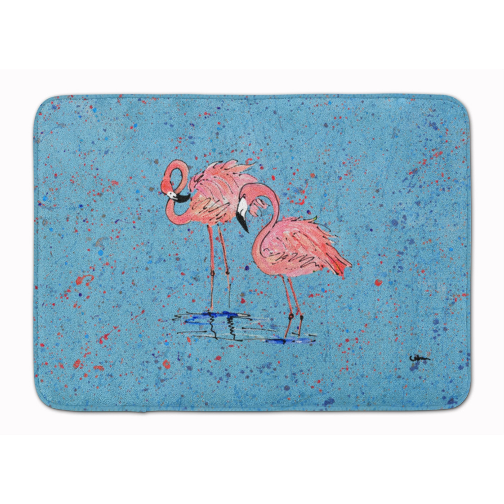 &quotCaroline's Treasures Flamingo Floor Mat, 19"" x 27"", Multicolor"