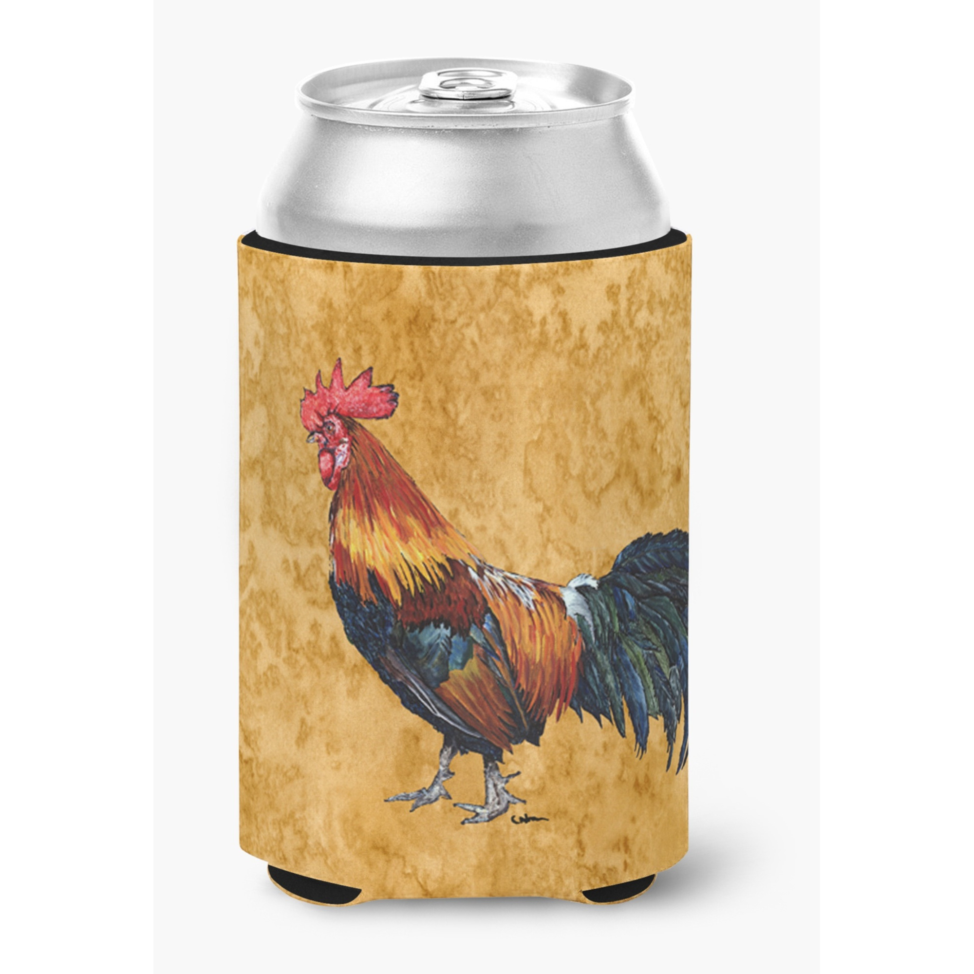 Bird - Rooster Can or Bottle Beverage Insulator Hugger