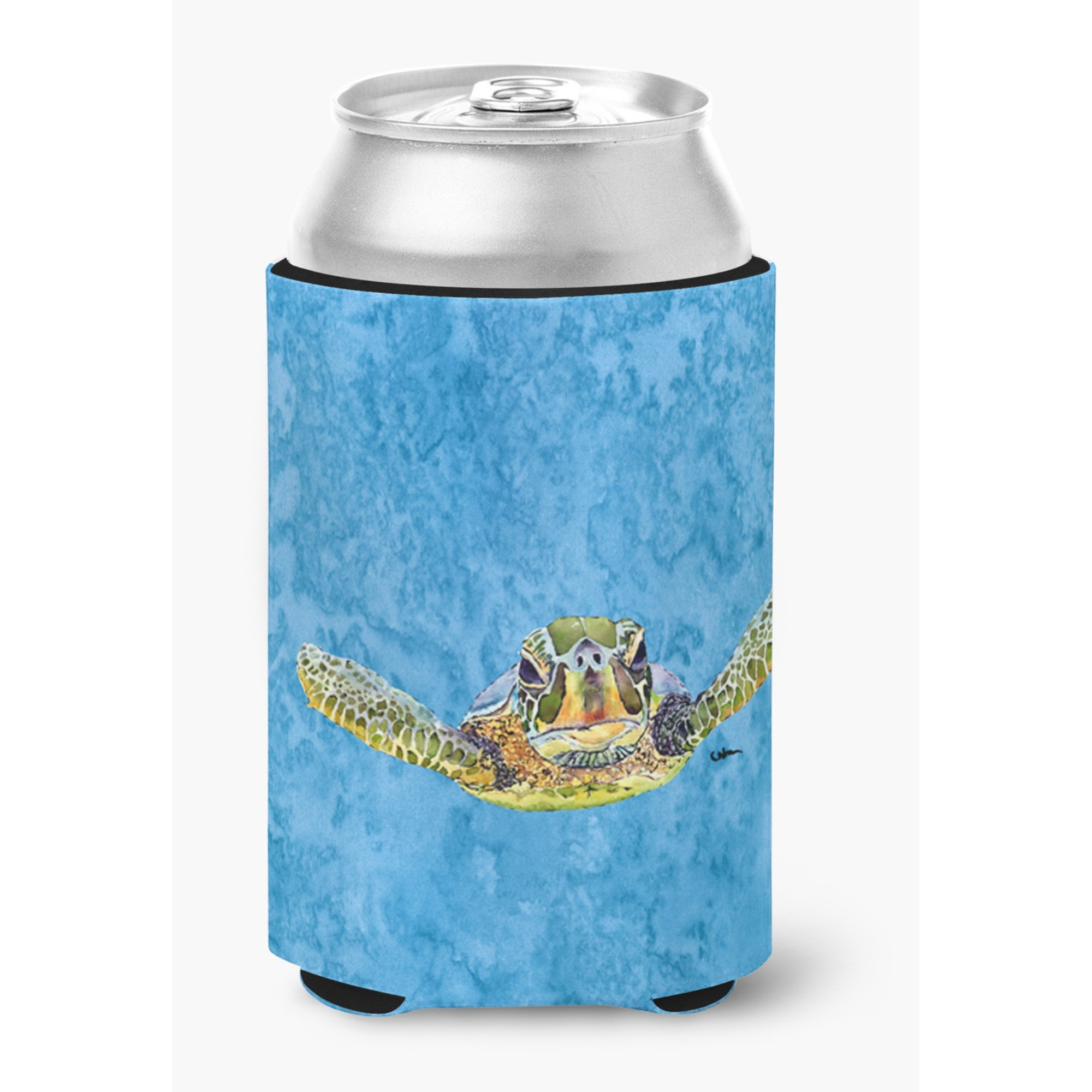 Turtle Can or Bottle Beverage Insulator Hugger